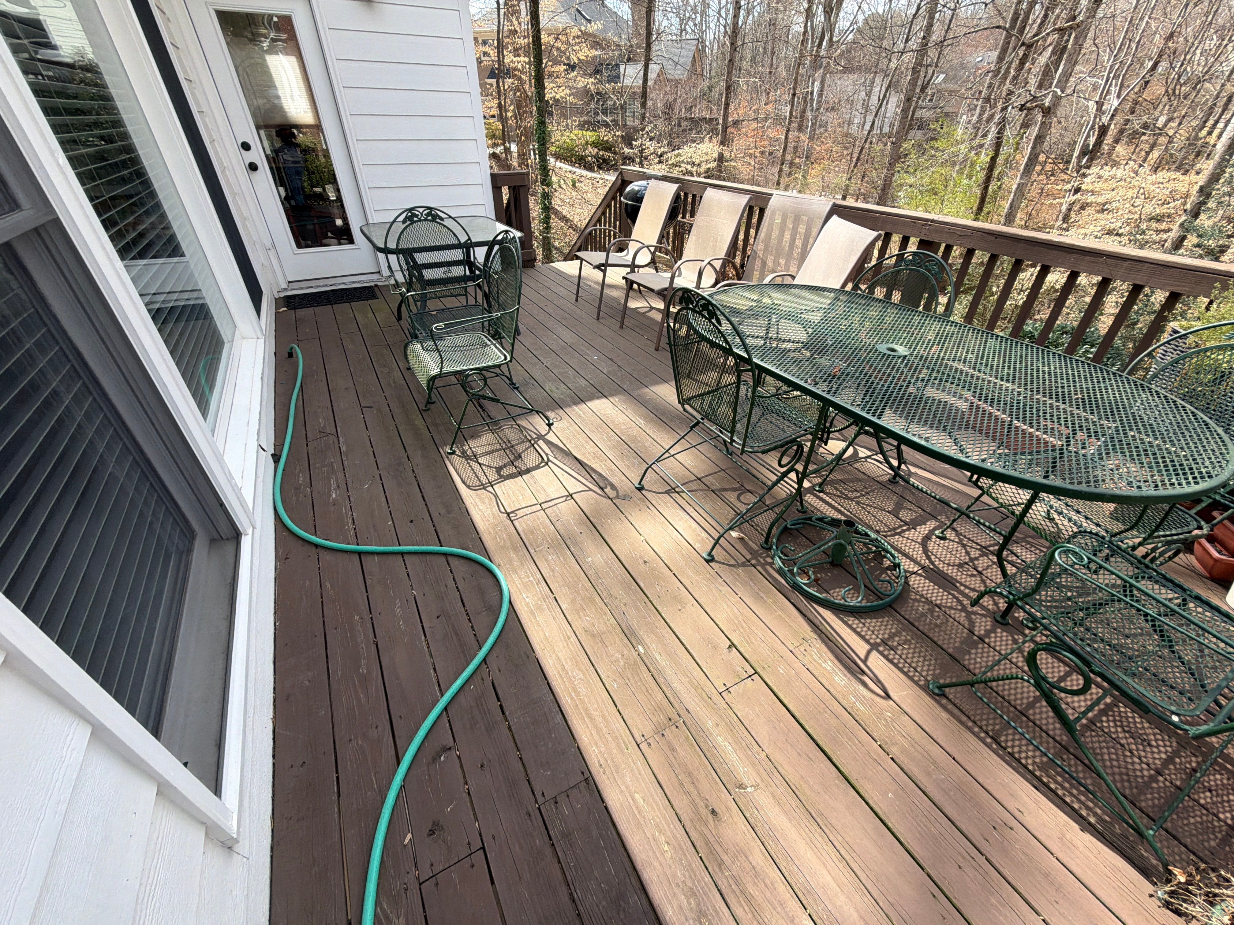 Roswell, GA Wood Deck Resurface, Rotted Wood Replacement, Exterior Painting, & More  by Nelson Exteriors 