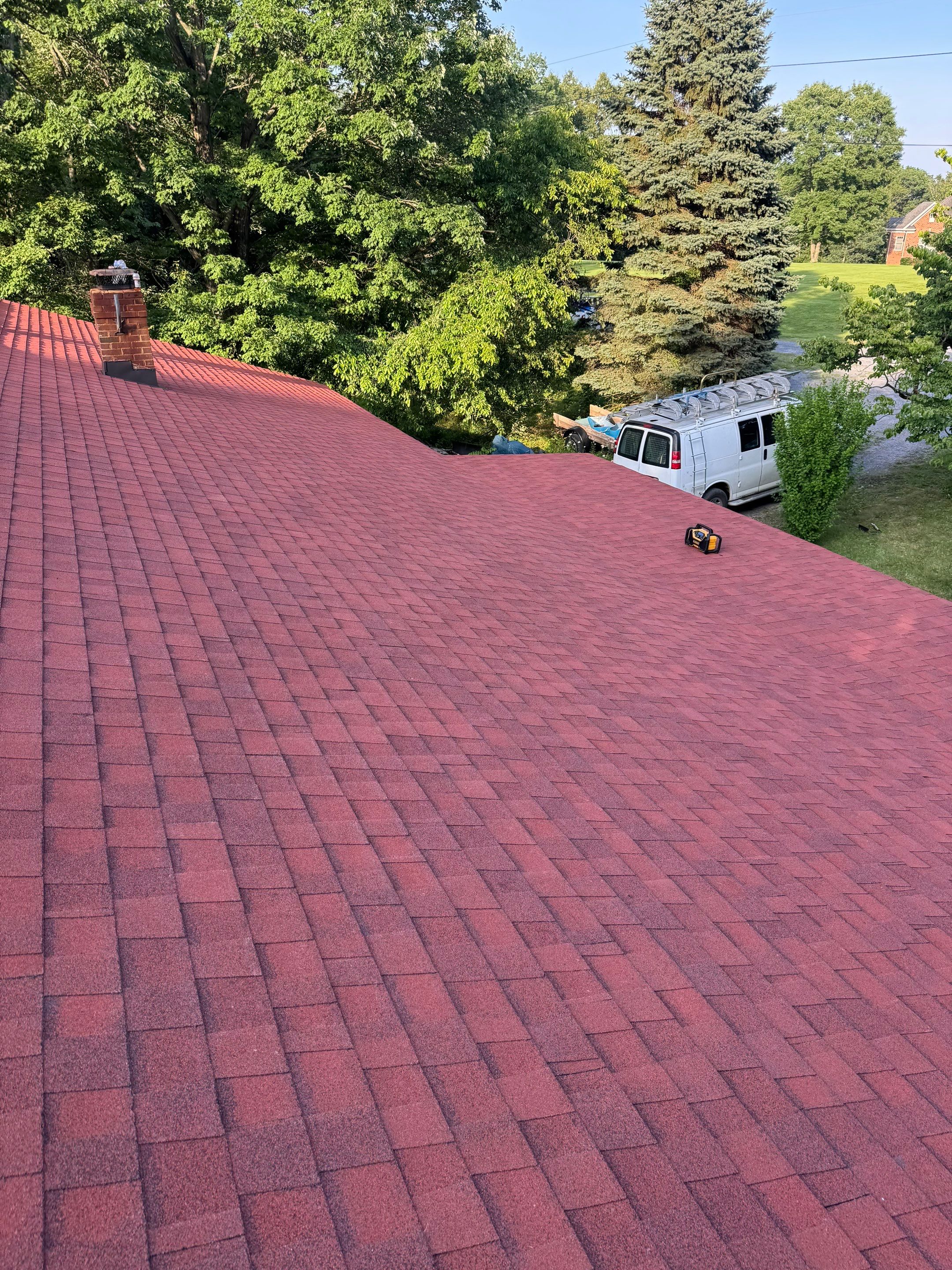Roof Replacement - Landmark PRO Red Oak by Winchester Roofing