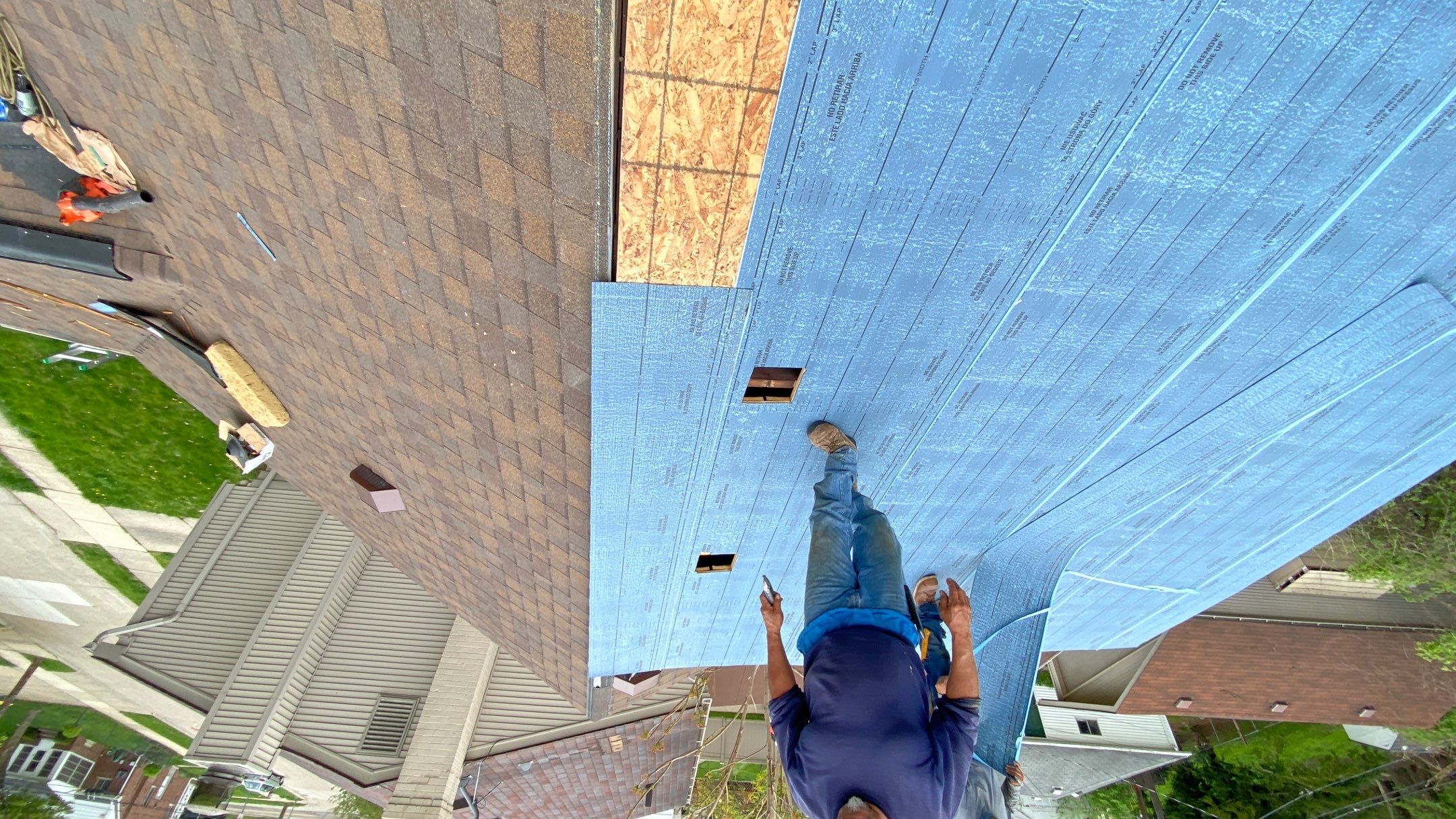 Roof Replacement using CertainTeed Landmark by 180 Contractors