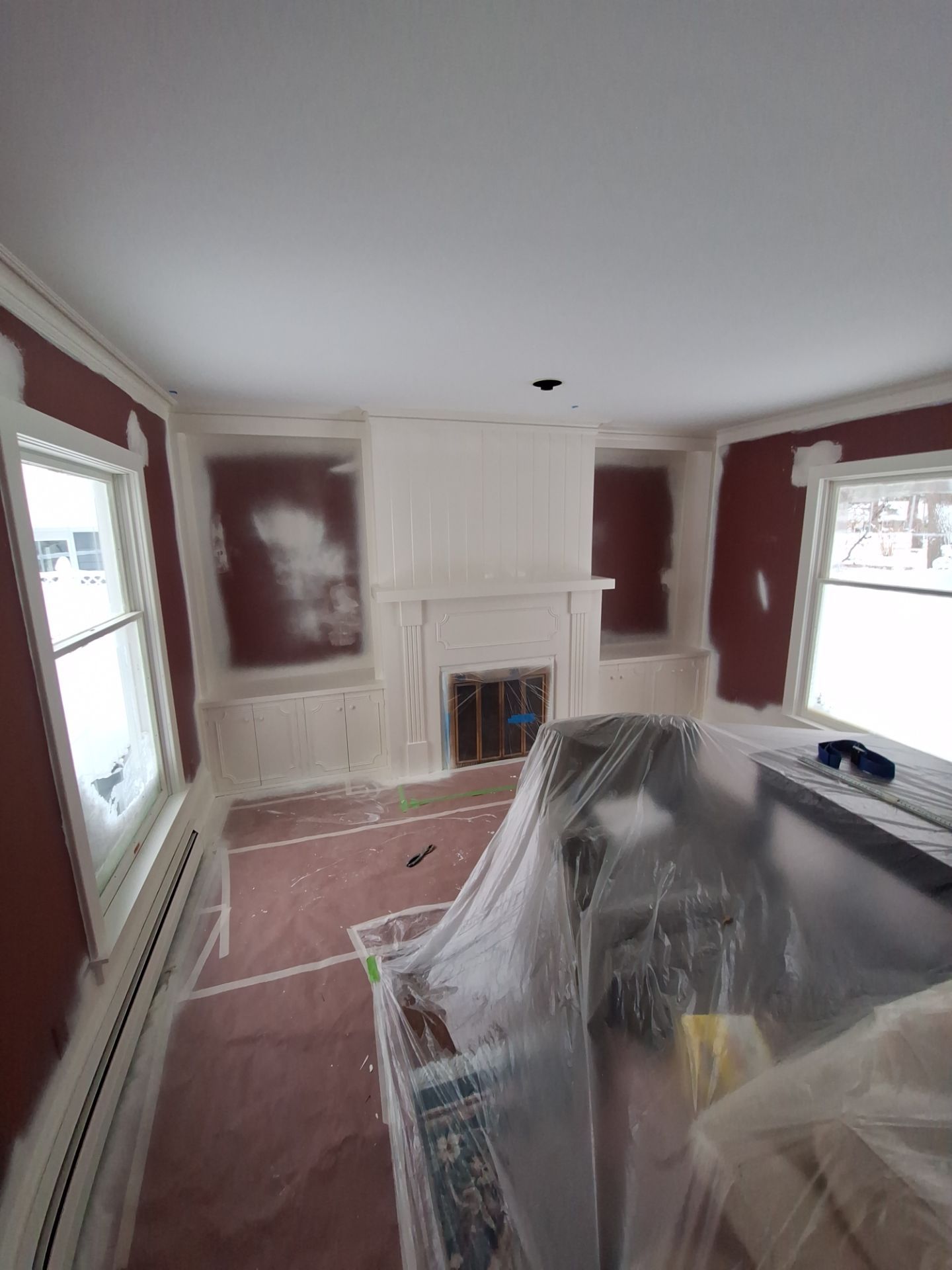 Comprehensive Interior Painting and Drywall Repairs for a North Muskegon Residence by Gordon Painting