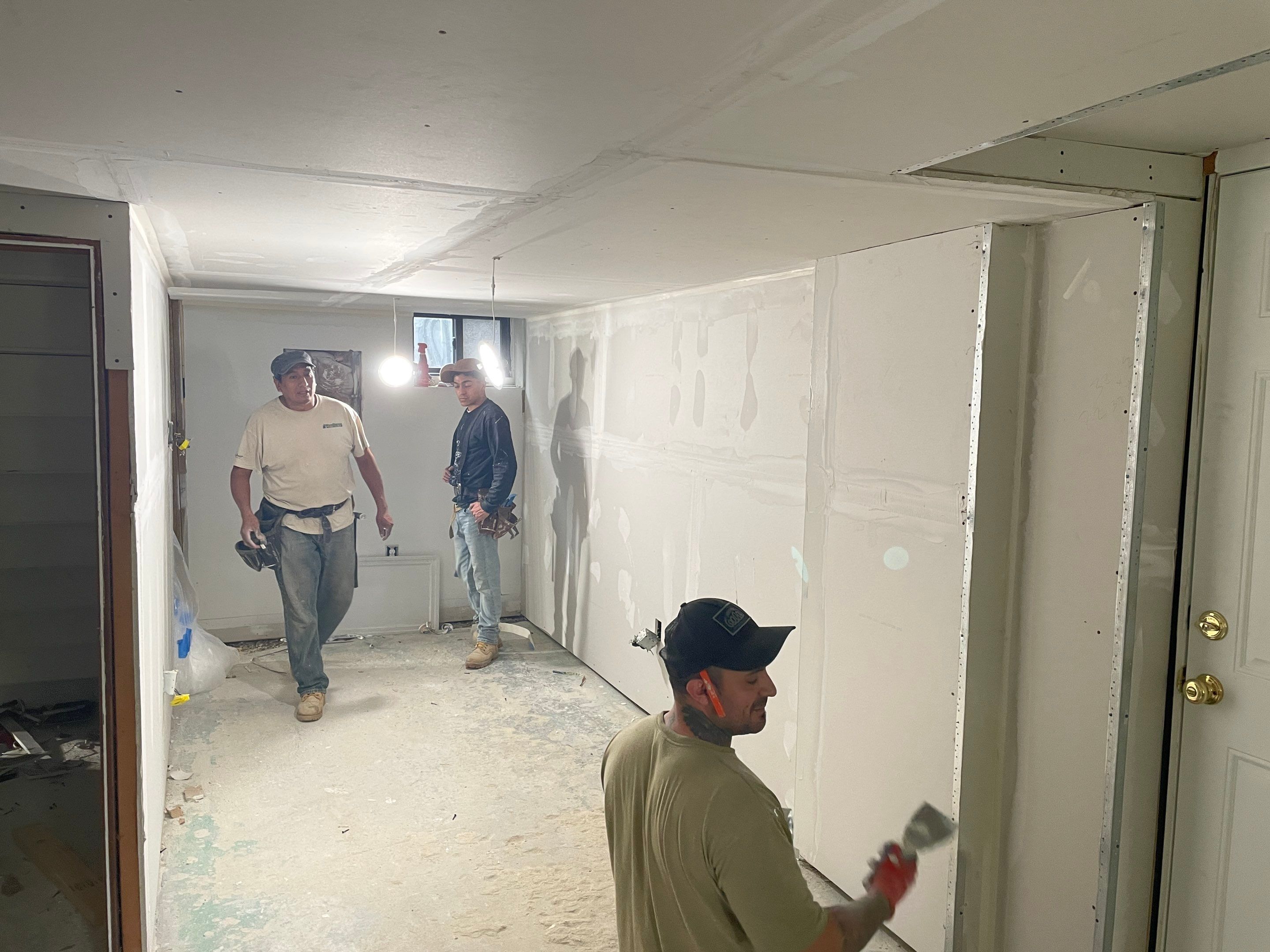 Basement Remodel using Tile by Home Concepts Construction