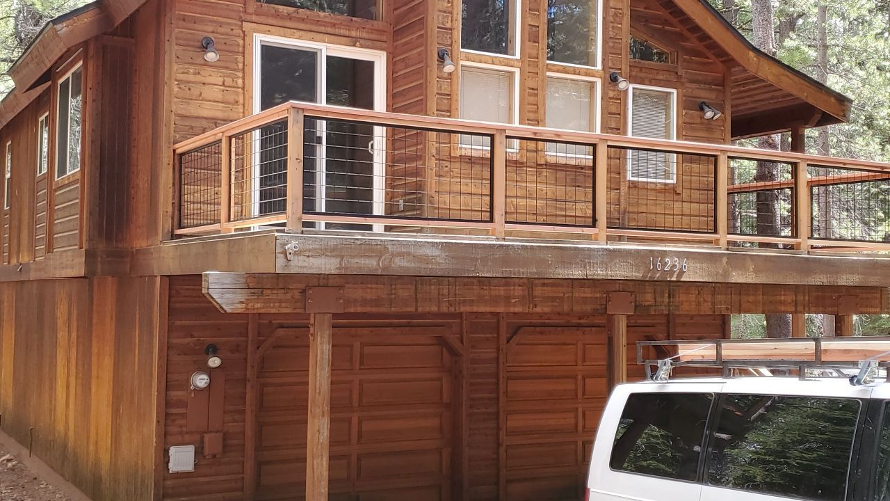 Railing Replacement by The Tahoe Tradesman