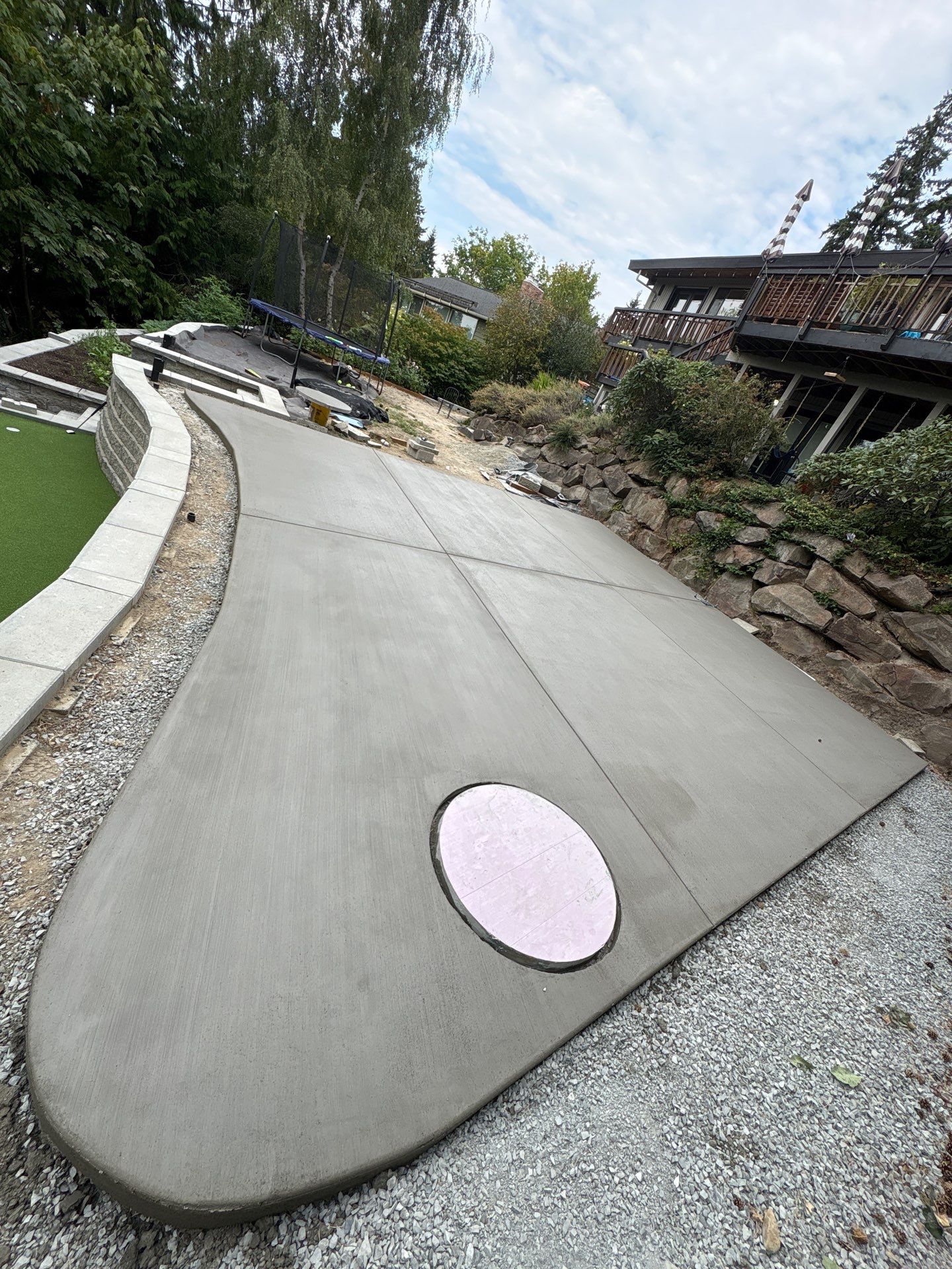 Backyard Concrete Patch Repair | Seattle  by Jireh Asphalt & Concrete Inc 