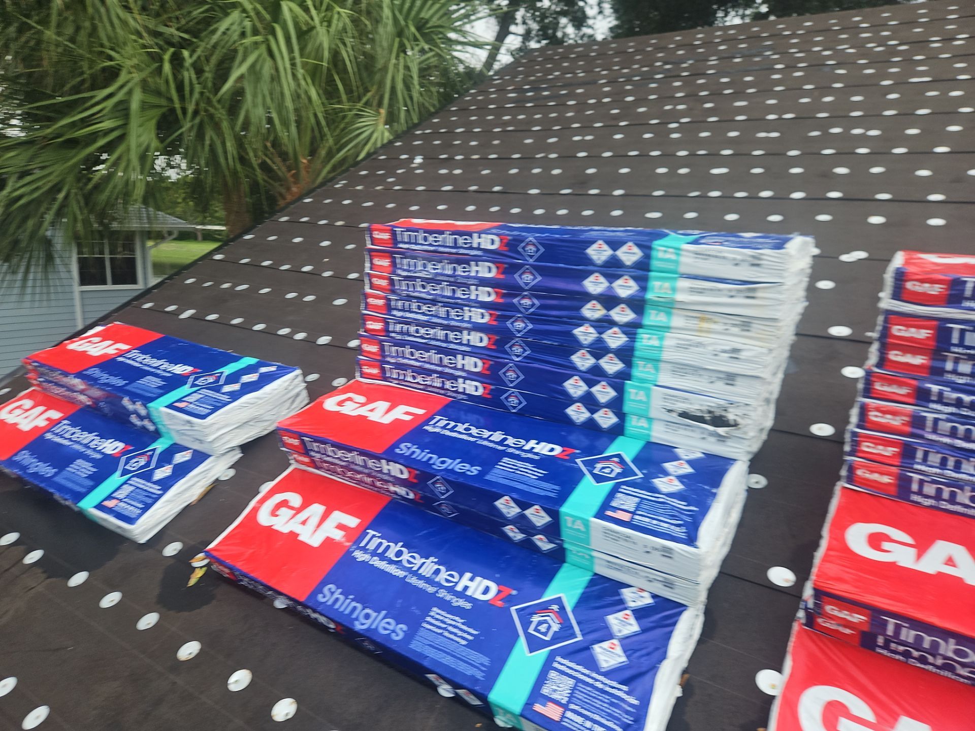 Residential Roofing Installation using GAF by BLUES BROTHERS ROOFING