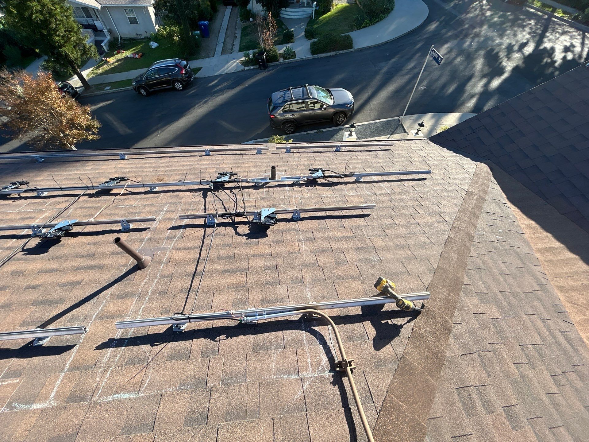 Los Angeles Residential Solar Panel Installation with Enphase Microinverters by AWS Solar
