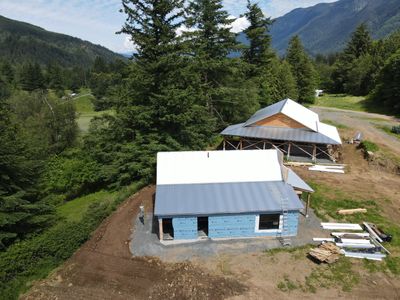 Commercial Roofing Installation using corrugated metal