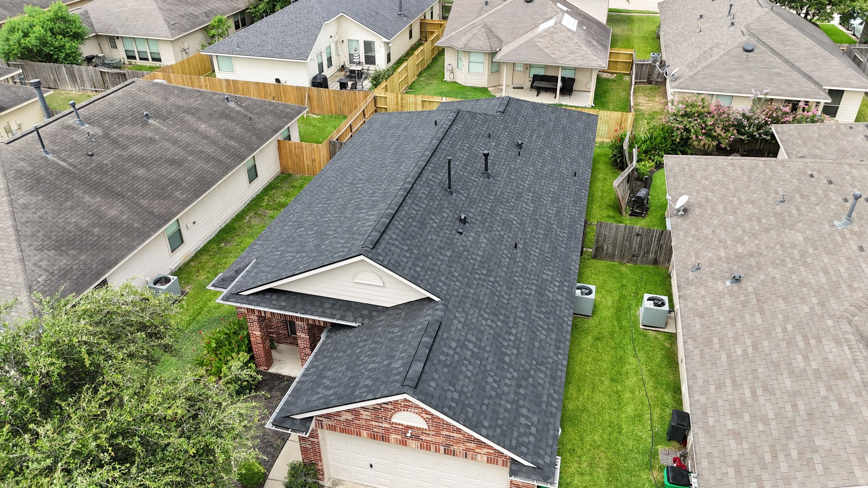 Residential Roofing Installation using IKO Dynasty by Core Four Roofing