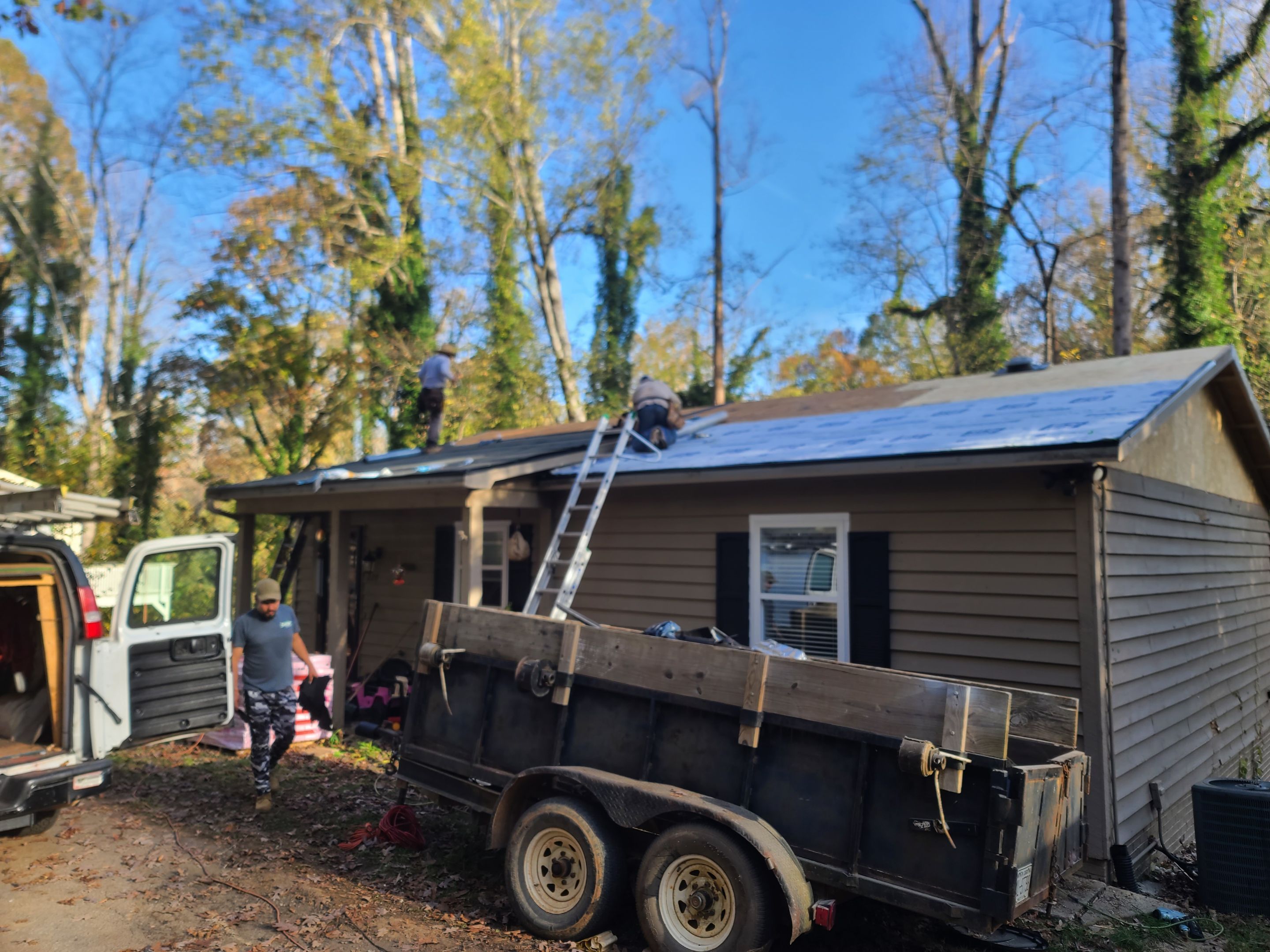 Allison Storm damage repair by BROCK BUILDERS 