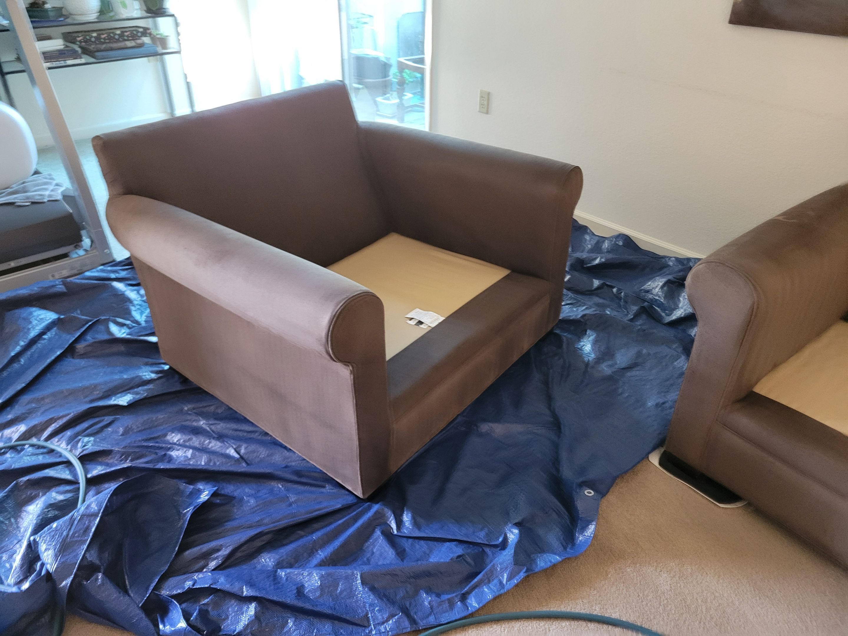 Upholstery Cleaning of Furniture Shells by Ardent Carpet Restore LLC