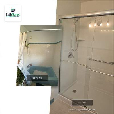 Tub to Shower