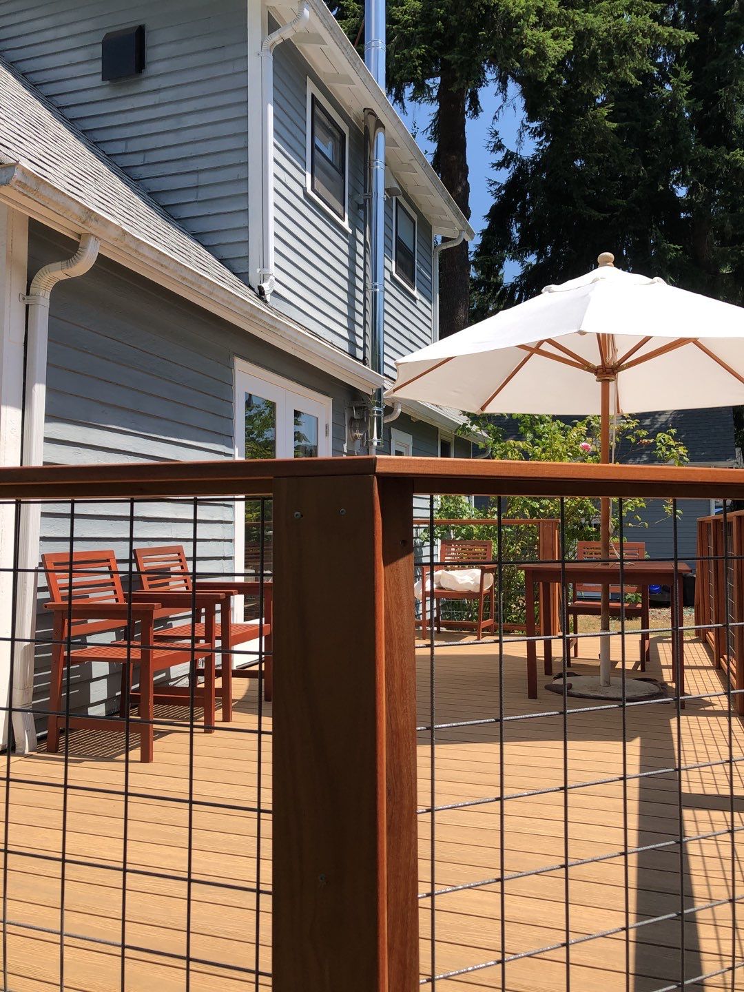 Northgate Wrap around by Alki deck builders 