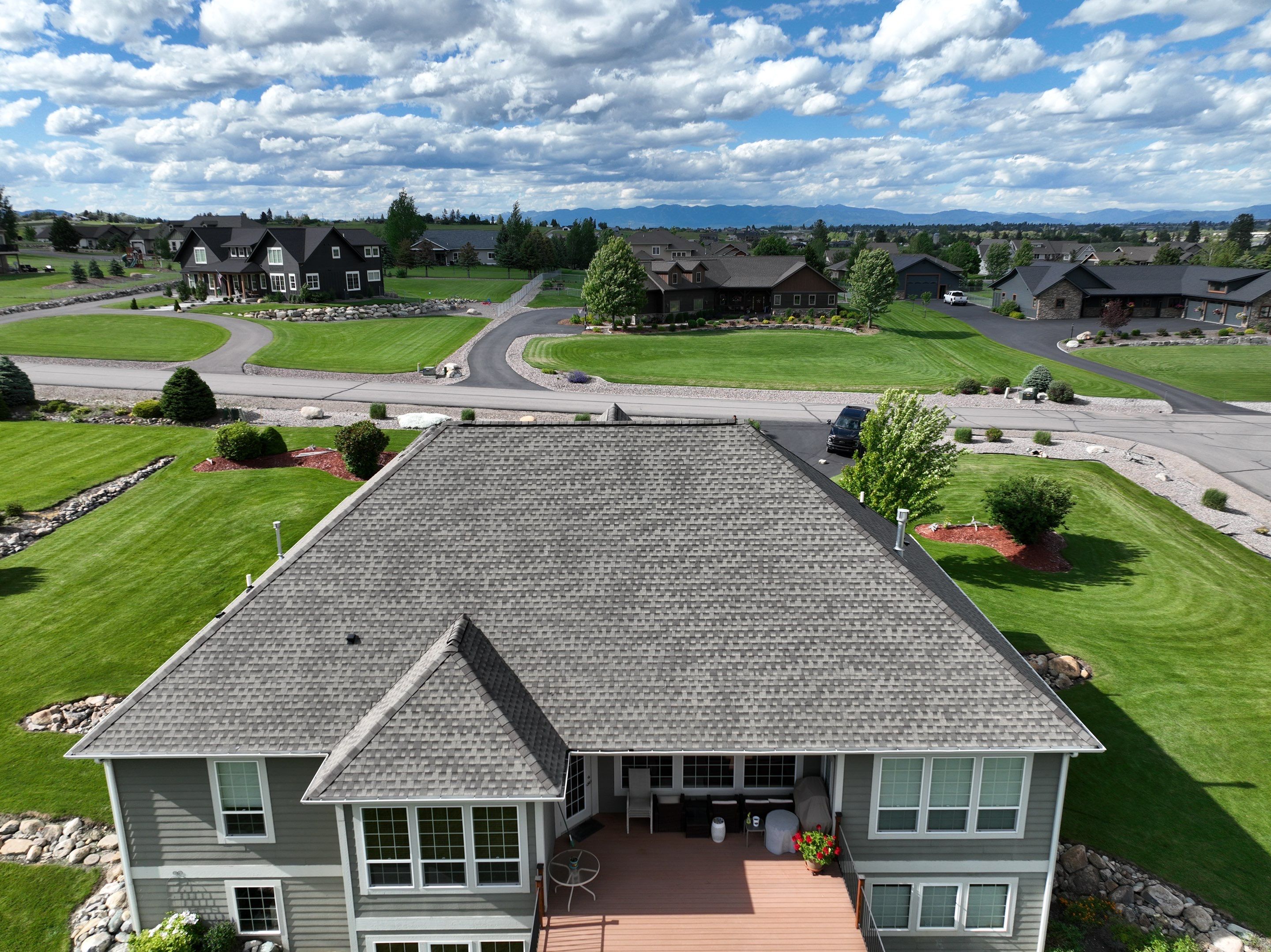 GAF Timberline HDZ - Weathered Wood by Montana Roofing Solutions