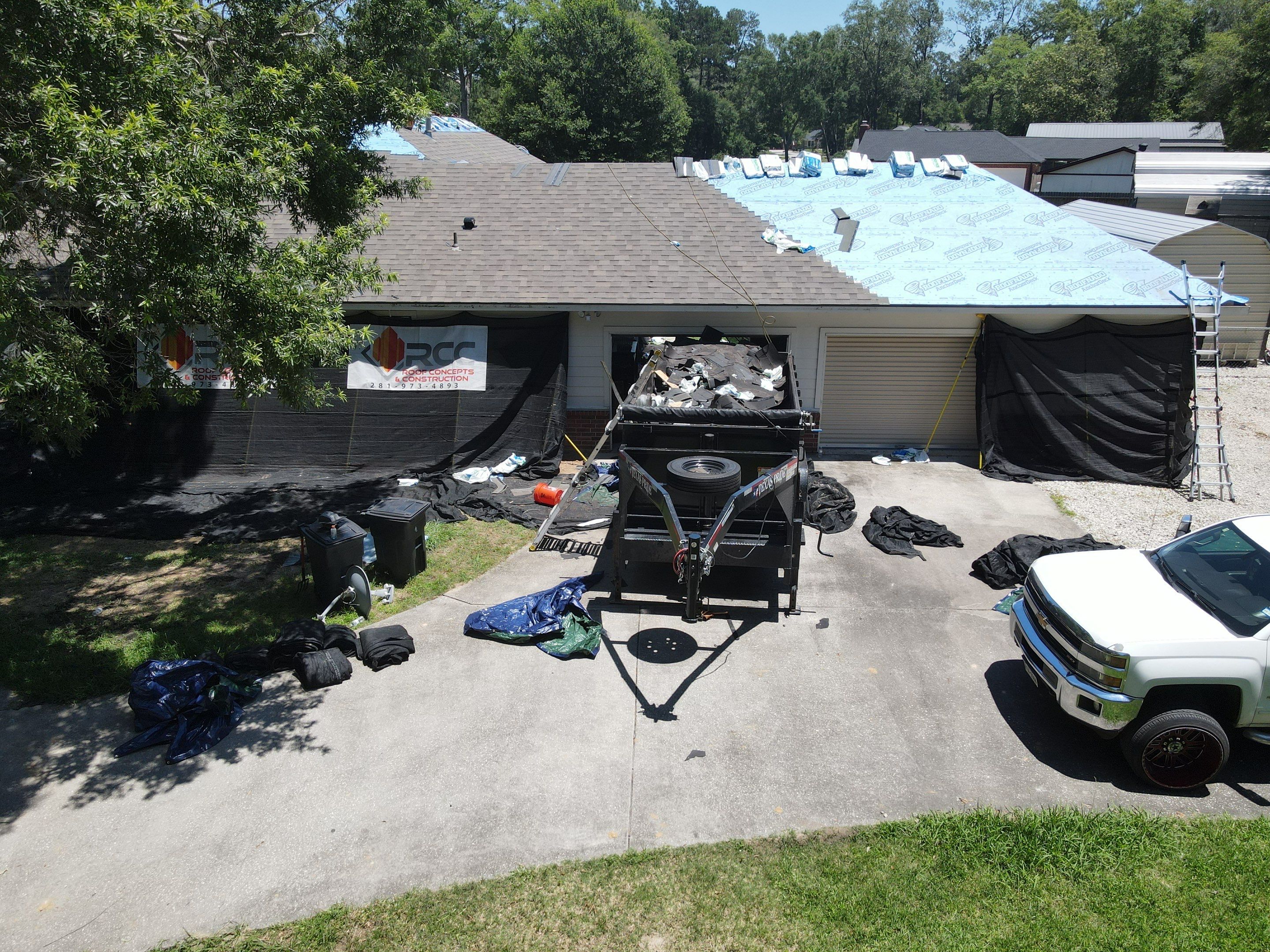 Residential Roofing Installation using Malarkey Vista Impact Resistant by Roof Concepts Construction