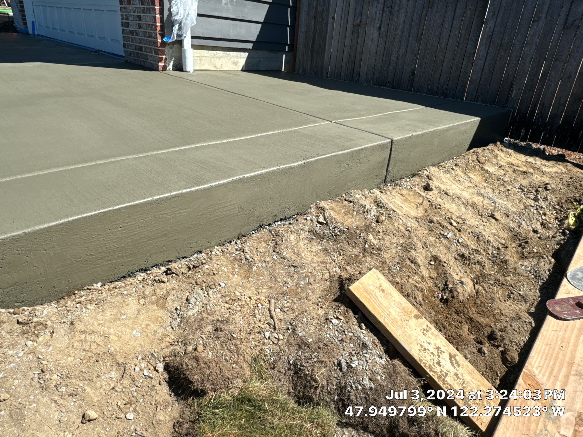 Jacob | Concrete Driveway  by Jireh Asphalt & Concrete Inc 