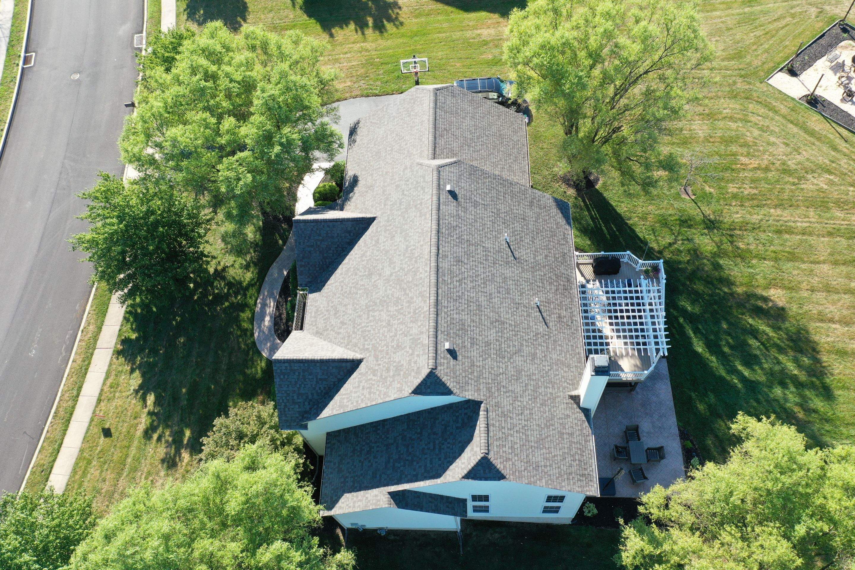 Roofing Installation using CertainTeed Landmark - Weathered Wood by Storm Guard of Ches-Mont PA