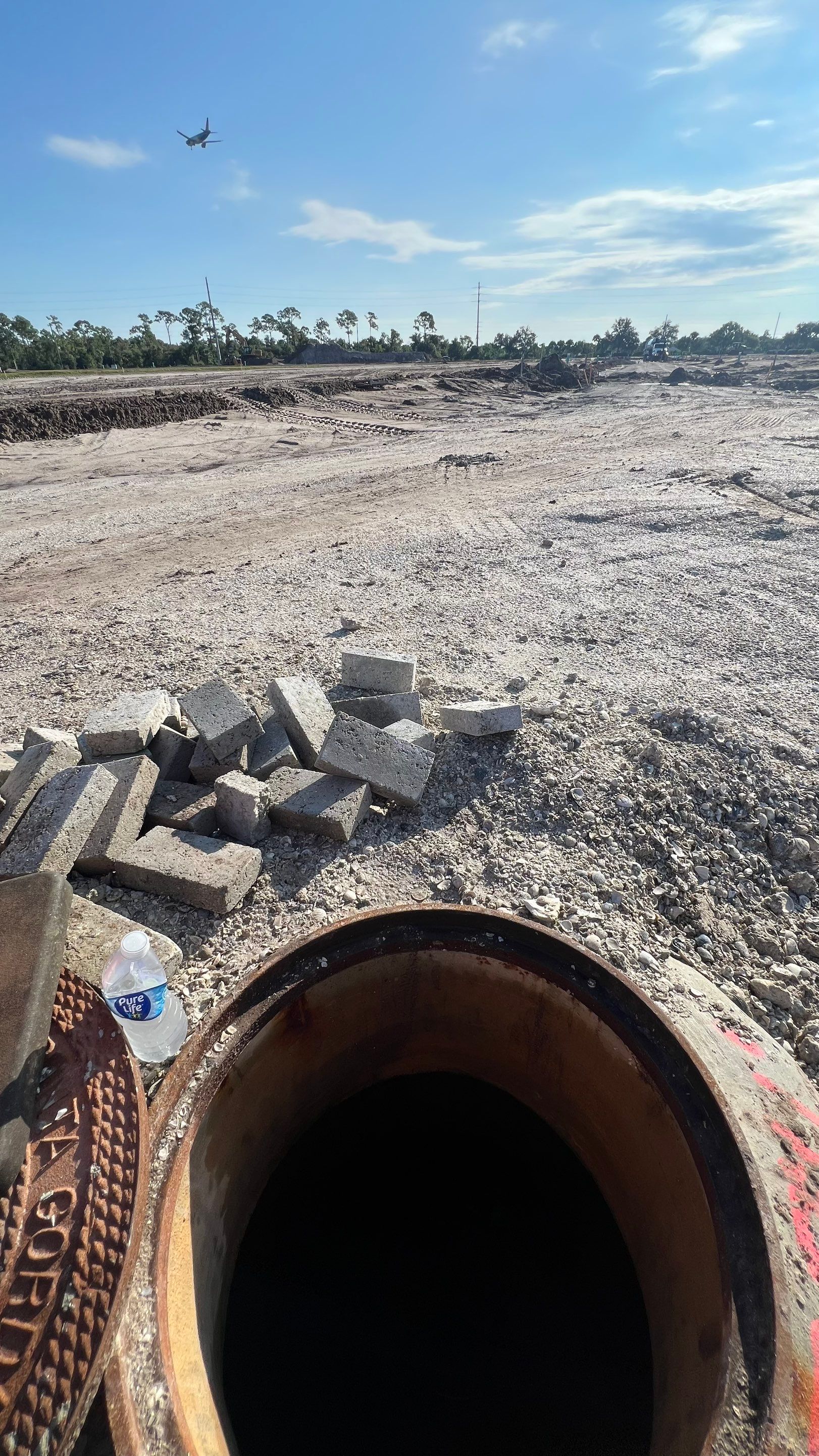 New Community Construction Sewer System Cleaning by APS Power & Water