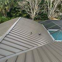 24ga 1.5" Snap-Lock Medium Bronze by Total Roofing System The Metal Roof Experts
