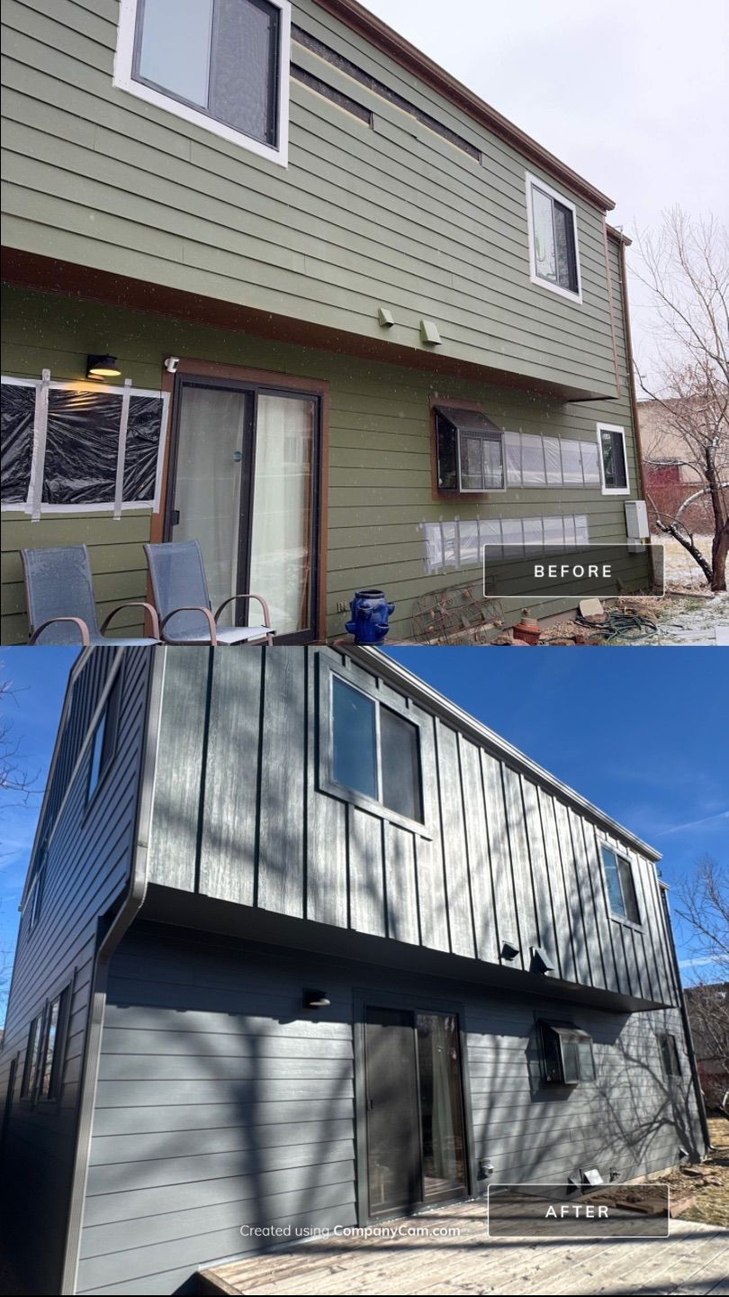 Project in Boulder by Ideal Siding Boulder