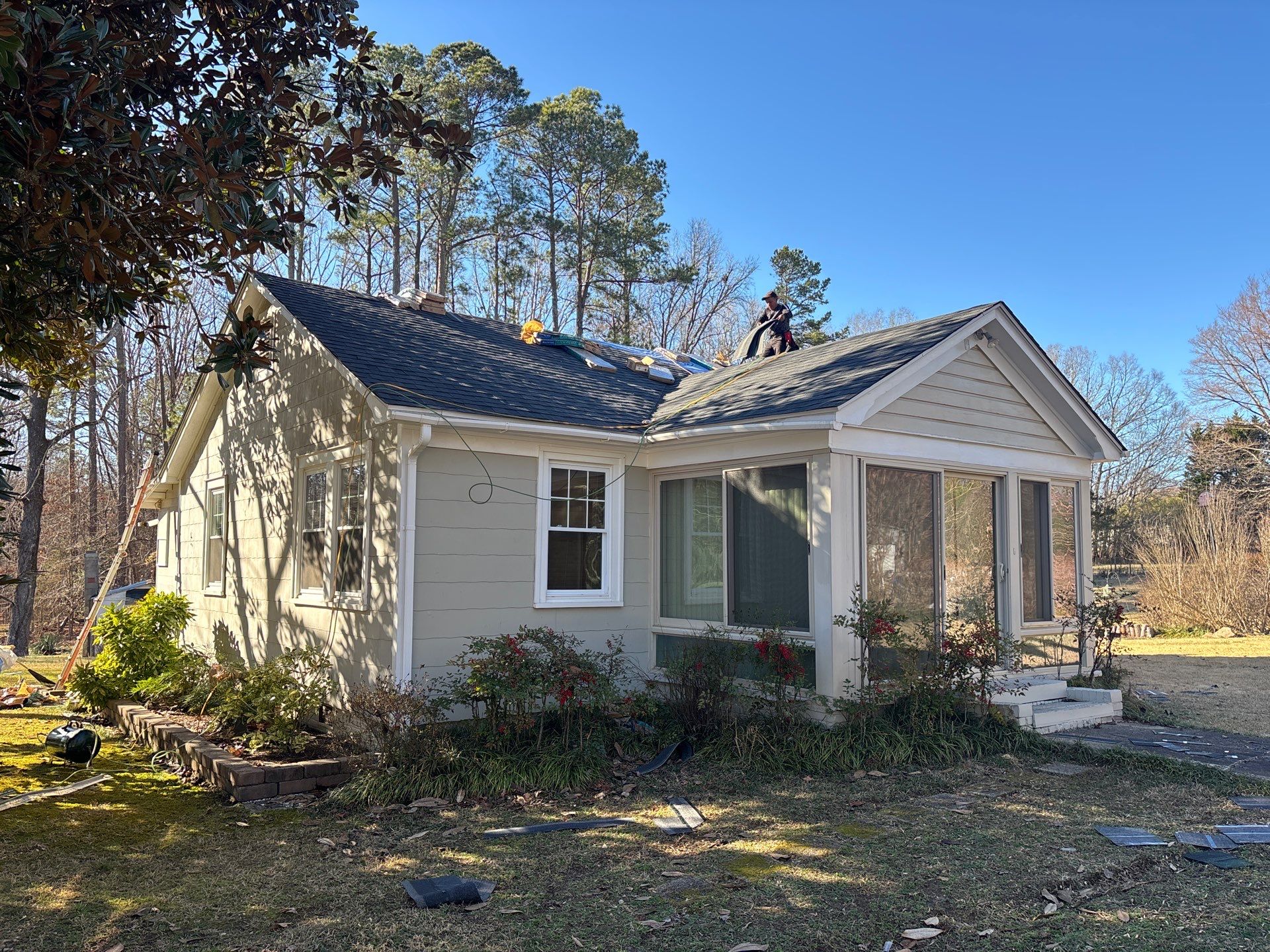Asphalt Shingle Roof Replacement in Honea Path, South Carolina by Roofers LLC