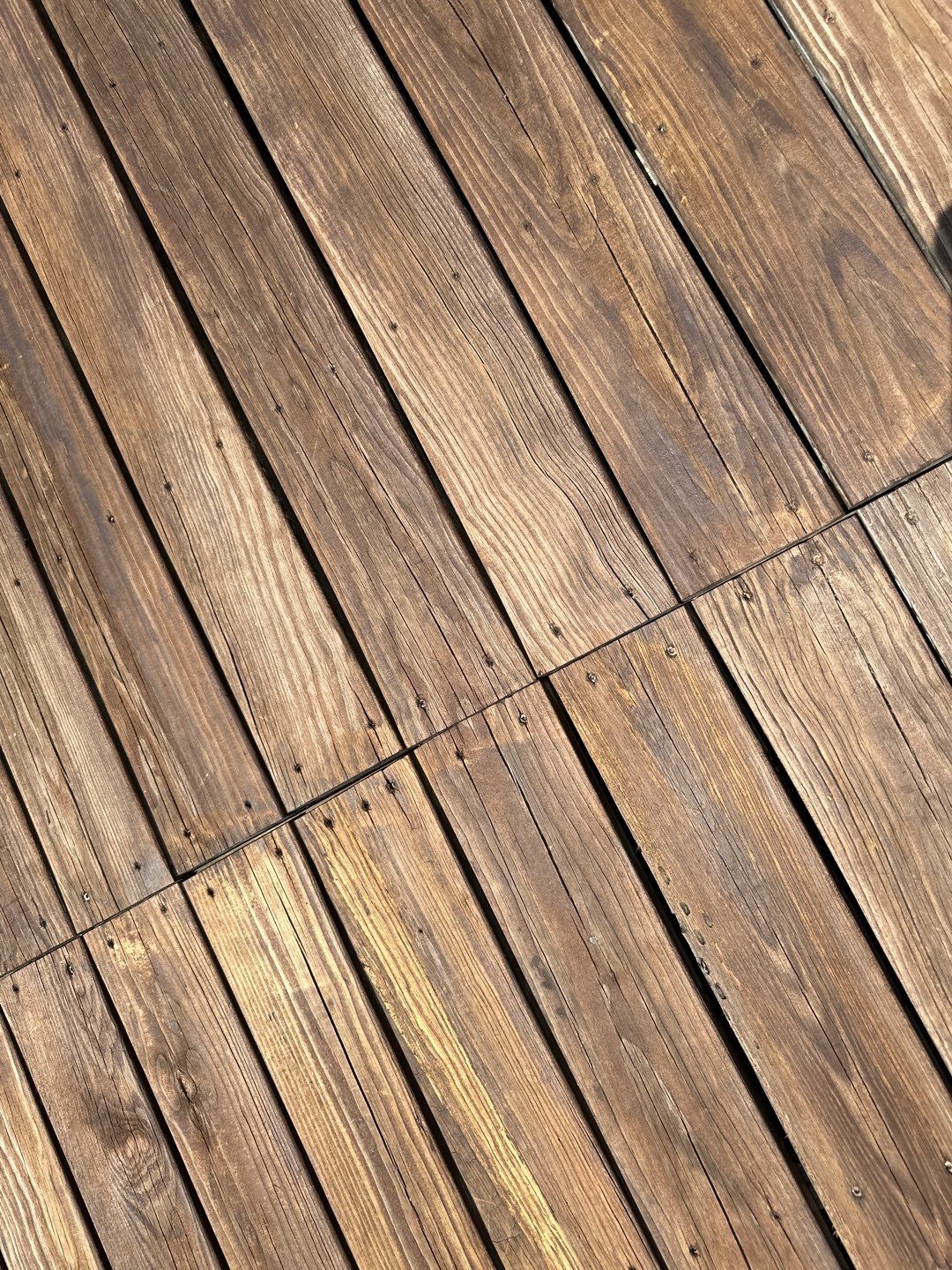 Weathered Deck using Wood Sealant by DuraSeal