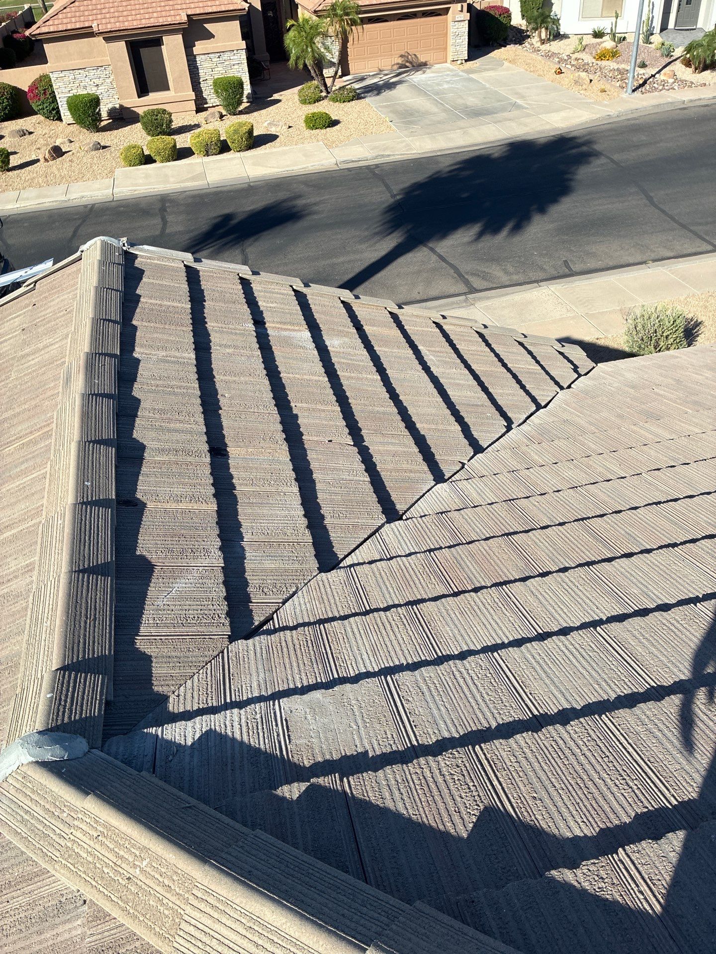 Tile Reset using Concrete Tiles in Mesa, Arizona  by Weather-Tite Roofing