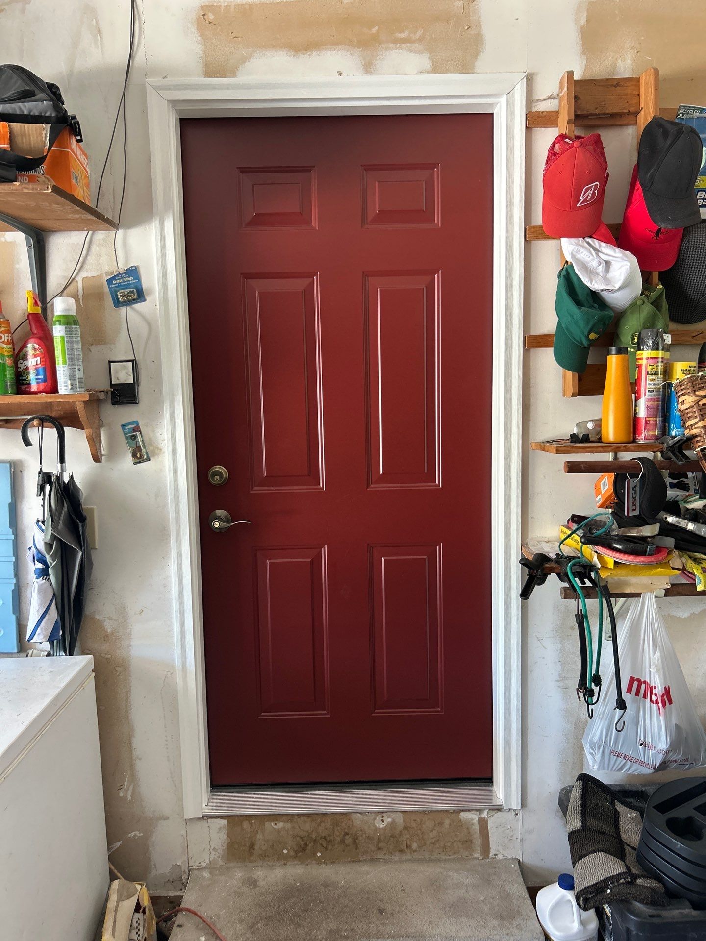 New Entry Door and Sliding Patio Door Installation in Fortville by Merrifield Exteriors, LLC