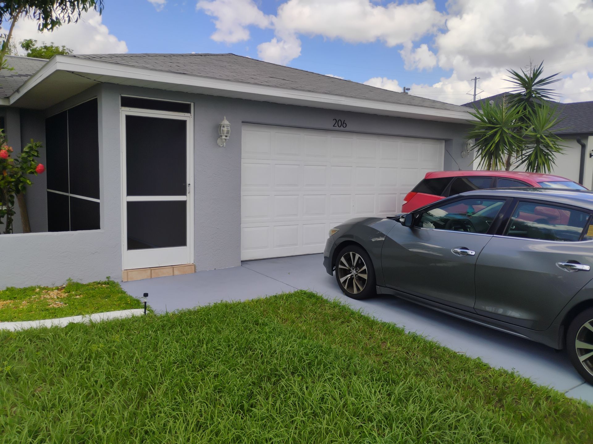 New Gutter System with Splash Guards in Cape Coral FL by Gutter Professors