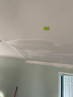 Water damage caused remodel