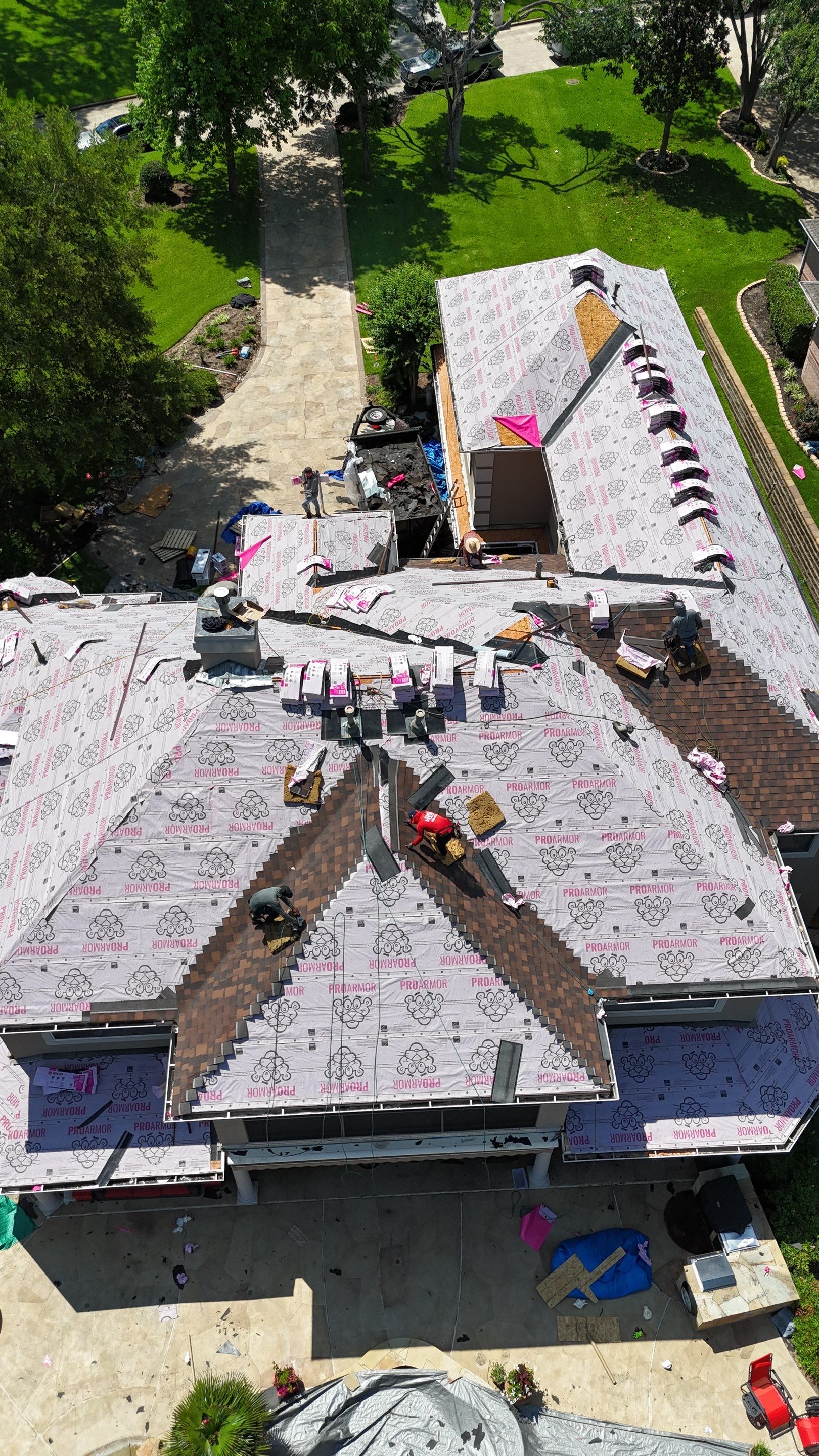 Project in Montgomery by Motion Roofing