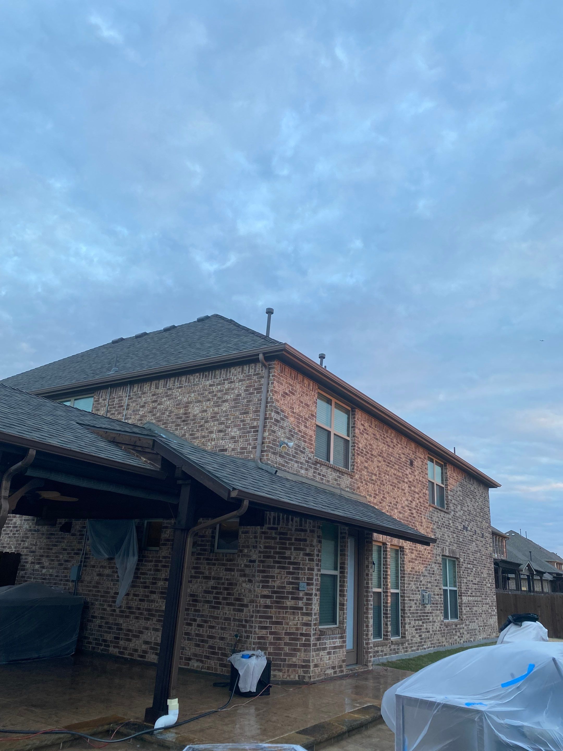 Residential Roofing Installation using Certainteed Max Def Weatherwood by Becker Roofing and Exteriors