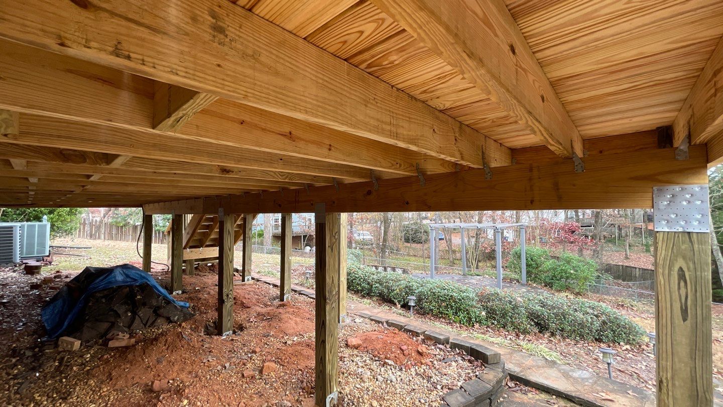 Russet Woods - Deck by Pillar and Pine