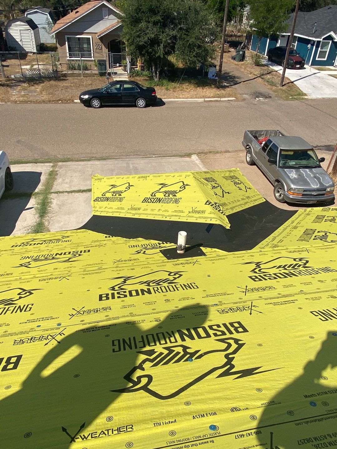 Mission Roof Project by Bison Roofing  