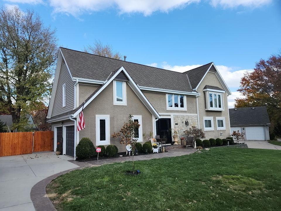 All New Craneboard D7 siding and New prefinished front door   by EEC  Windows, Siding & Roofing 
