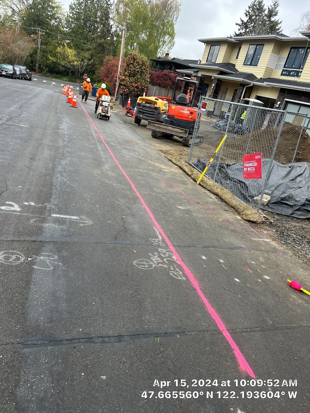 Thomas Custom Homes Development  by Jireh Asphalt & Concrete Inc 