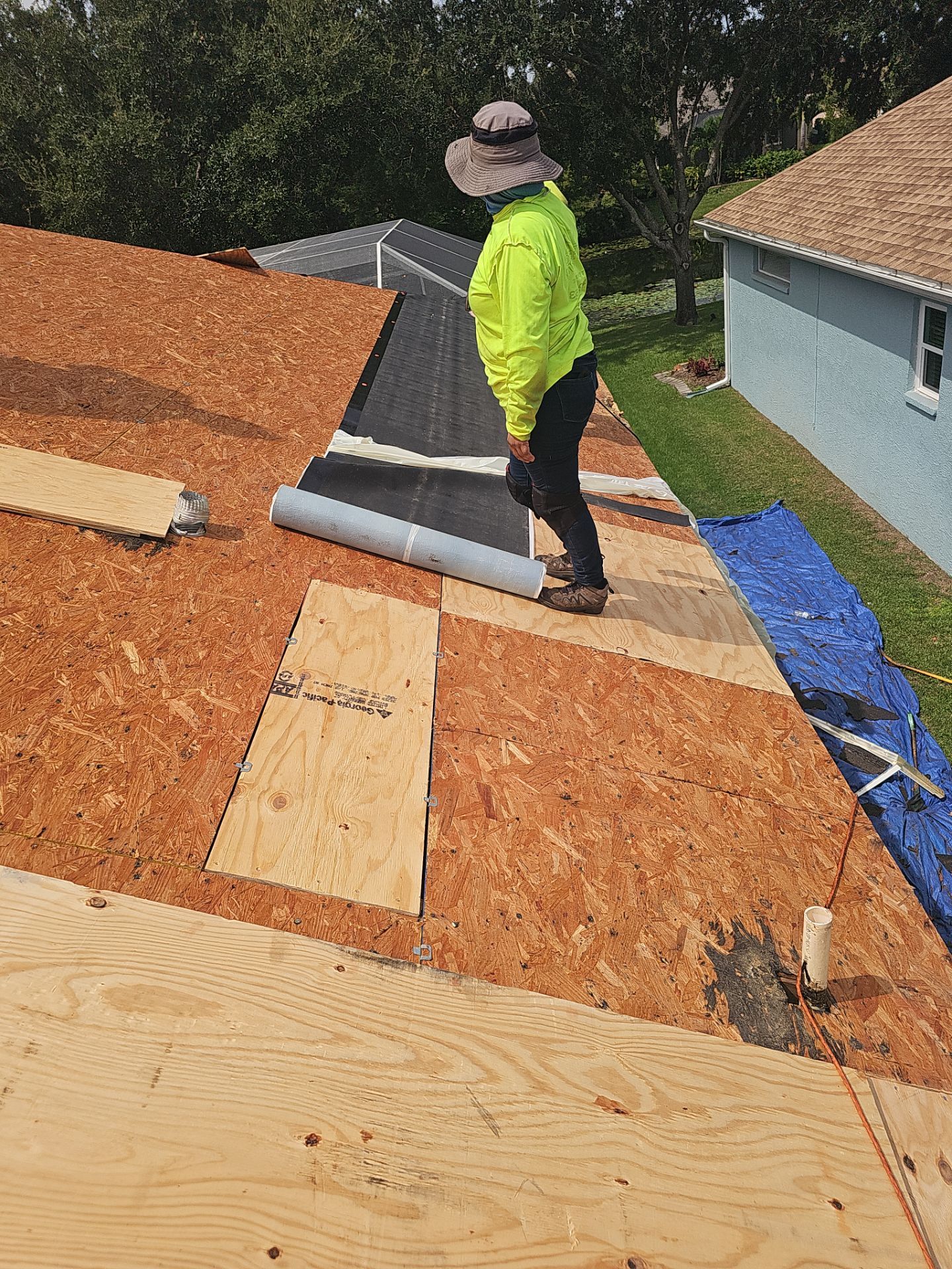 Project in Lakewood Ranch 34202 by Mitchell Roofing Company LLC 
