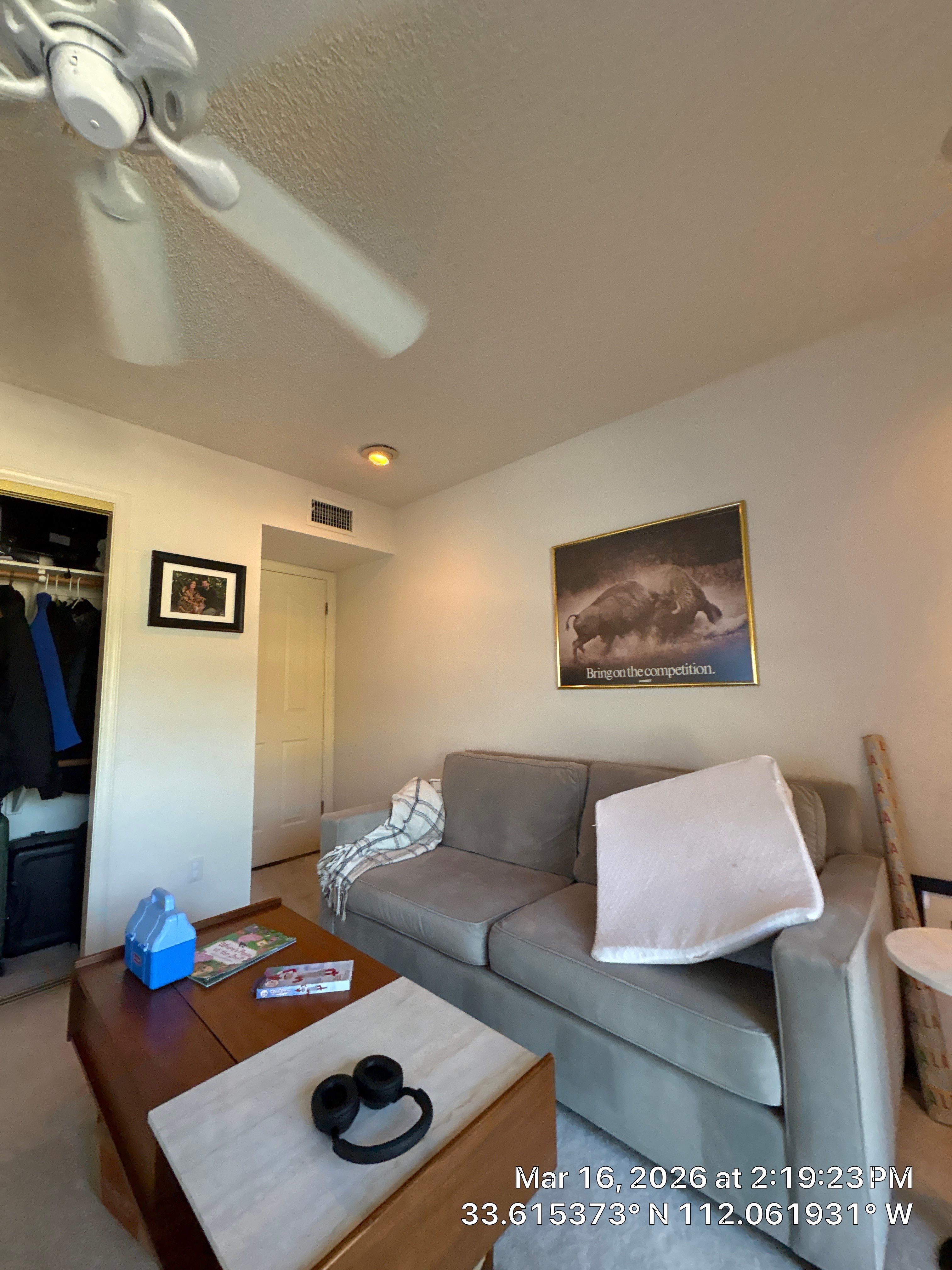 Home Office Setup and Living Area Refresh in Phoenix by CompanyCam Sales Demo