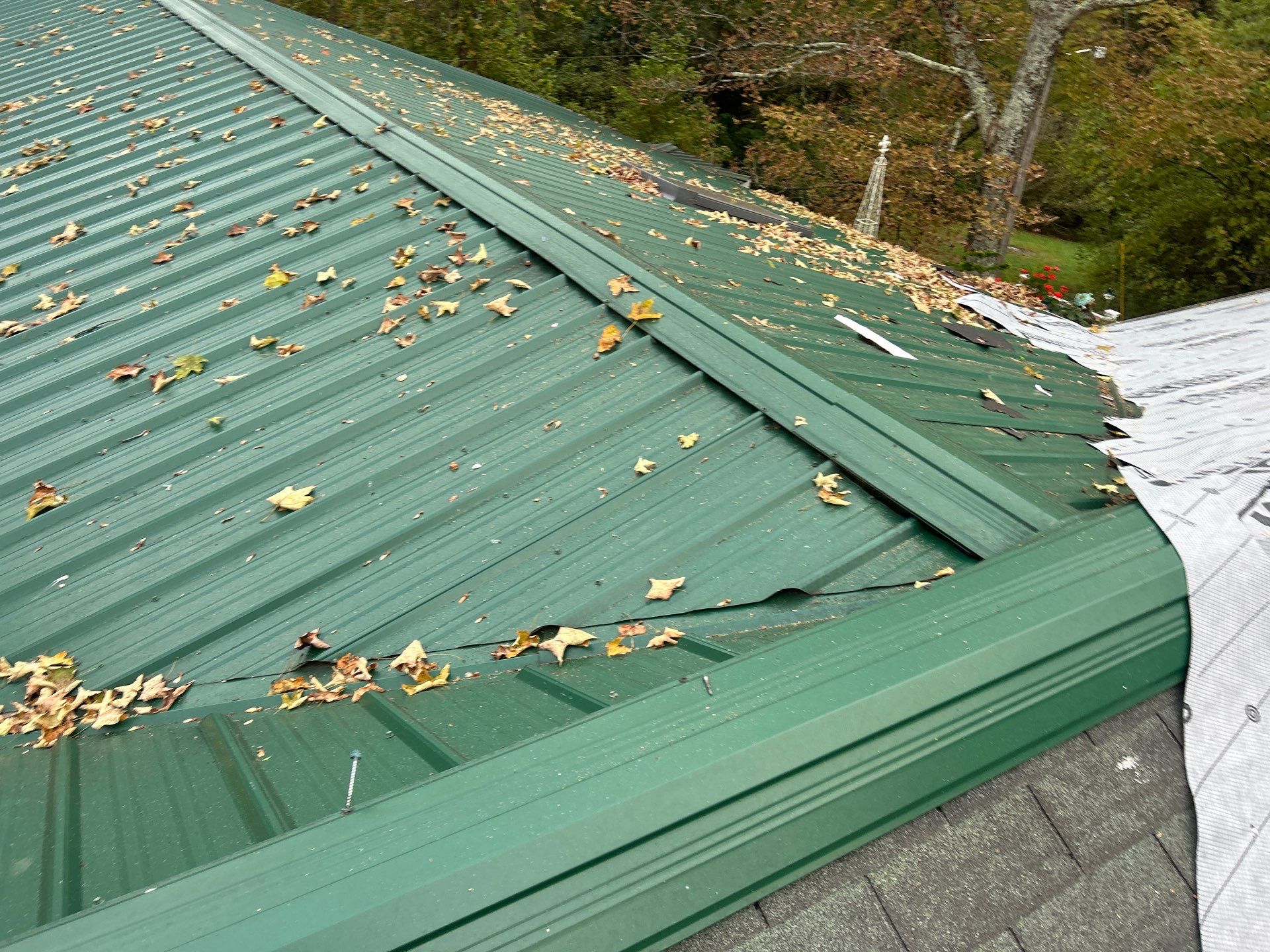 Residential Roofing Installation using Metal by Rainstoppers Roofing