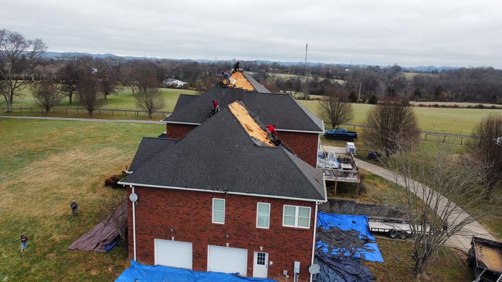 Commercial Roofing Installation using GAF HDZ Roofing System  by Undersun Roofing 