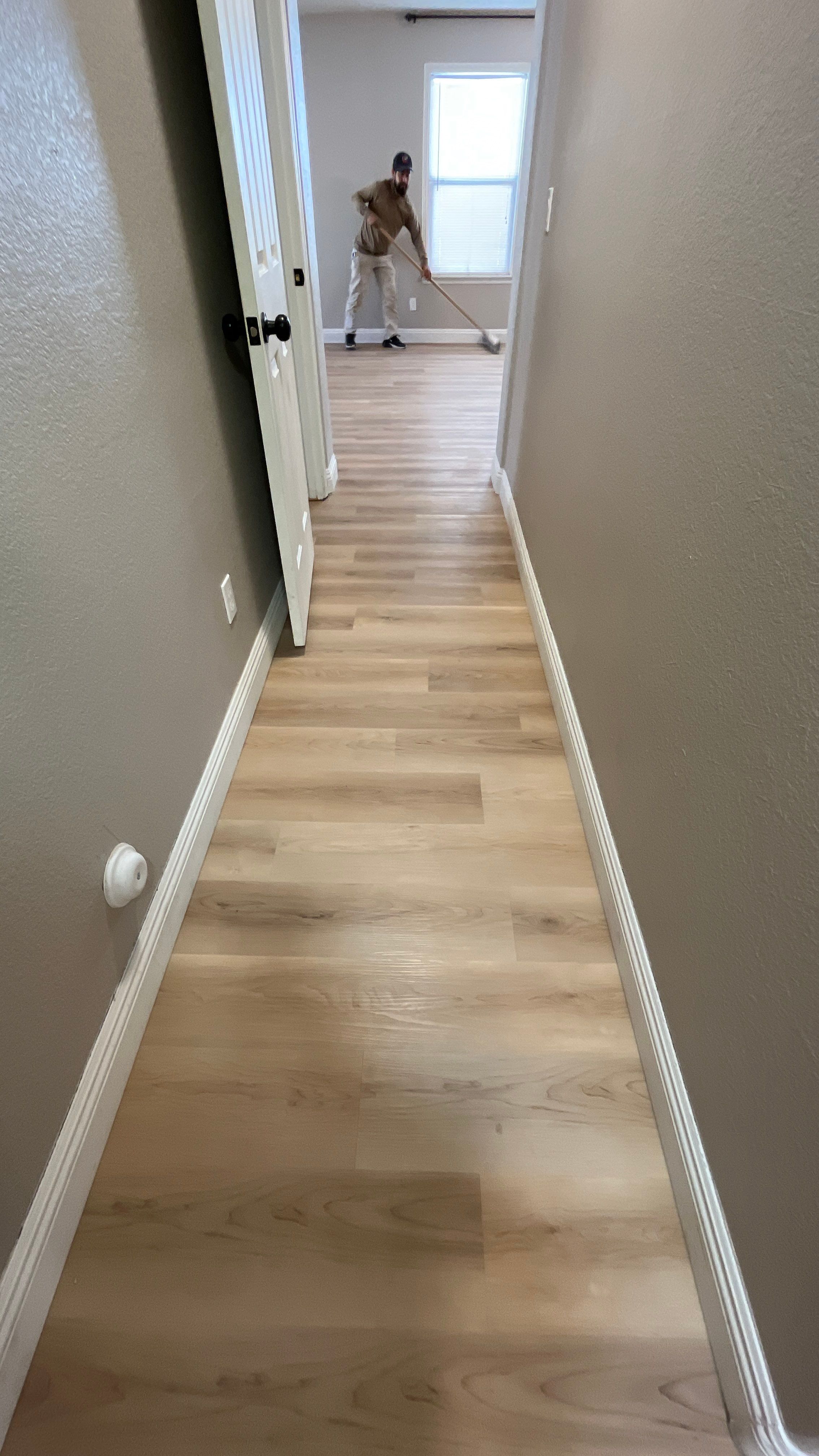 Flooring Installation using Luxury Vinyl Plank by Footprints Floors of Chandler 