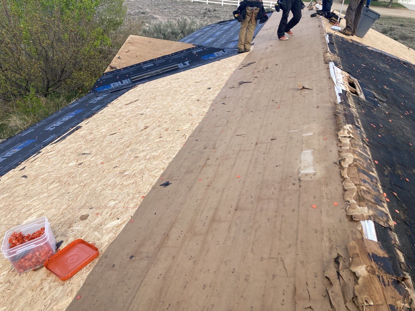 Residential Roofing Installation using Tuff-Rib Metal Roofing  by ID Roofing LLC