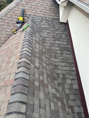 Residential Roofing Repair using CertainTeed Landmark Weathered Wood Architectural Shingles