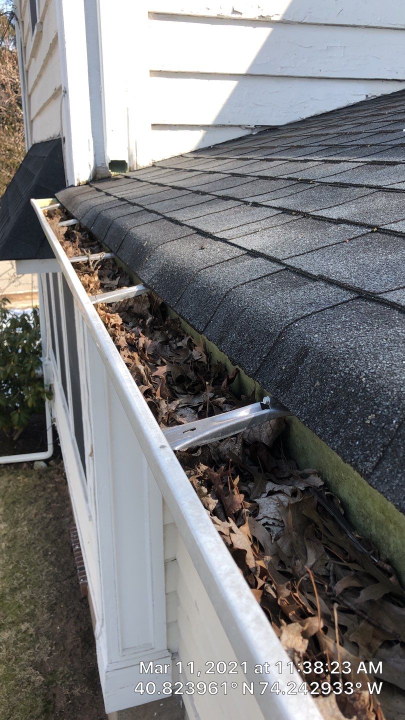 Residential Gutter Cleaning and System Assessment in Verona New Jersey by NJ Home Maintenance Services