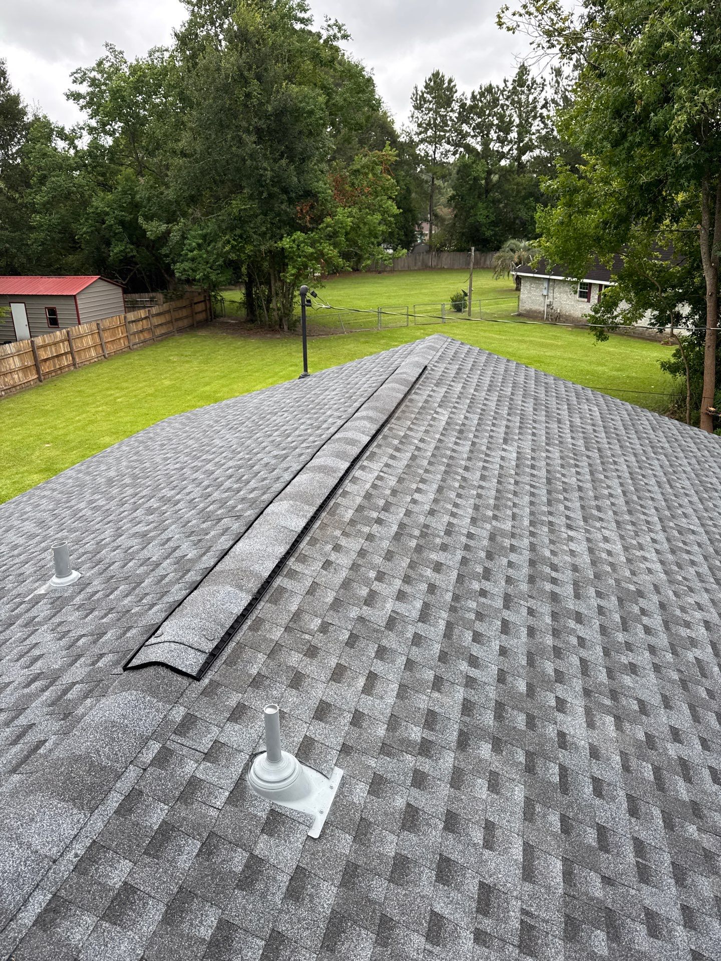 GAF HDZ Shingle Roof Replacement — Picayune, MS (Tarp-Up to Full Replacement) by Frontline Roofing