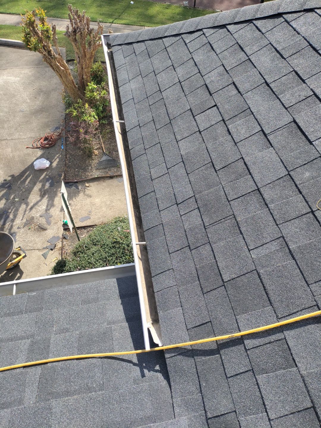 Pool House Roof Replacement using Owens Corning Onyx Black by Inspector Roofing and Restoration