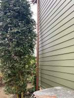 Siding Installation using JH Cedarmill Panel JH Cedar Mill Plank by ExteriorPros