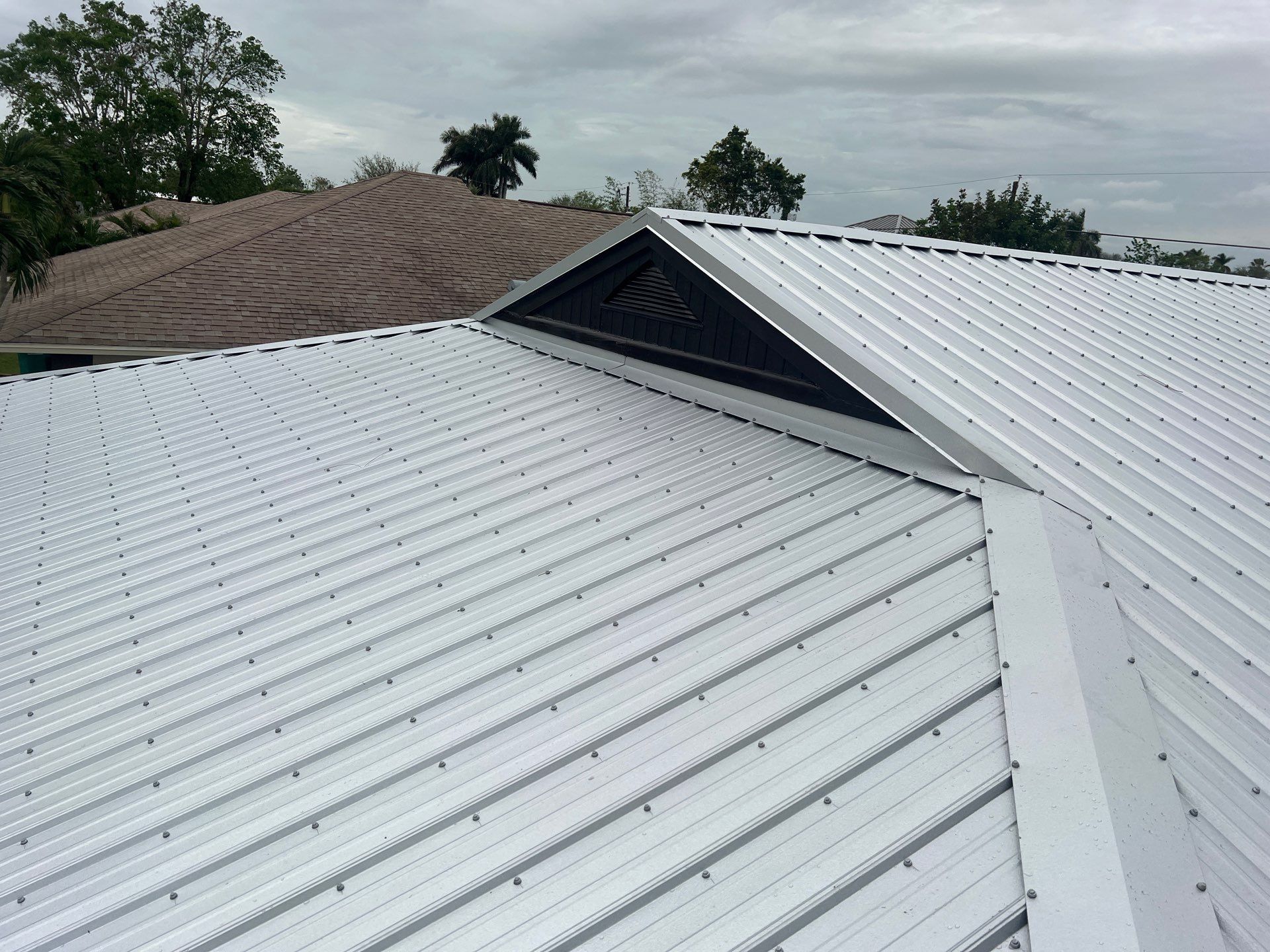 Residential Roofing Installation using Durabull Classic Rib Panel by Durabilis Roofing INC