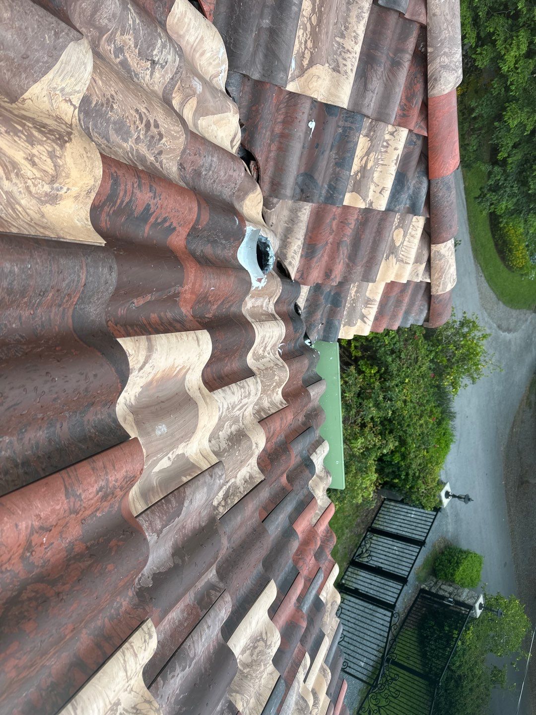 Residential Brava Spanish Tile Install in Coral Gables Miami Florida by International Roofing