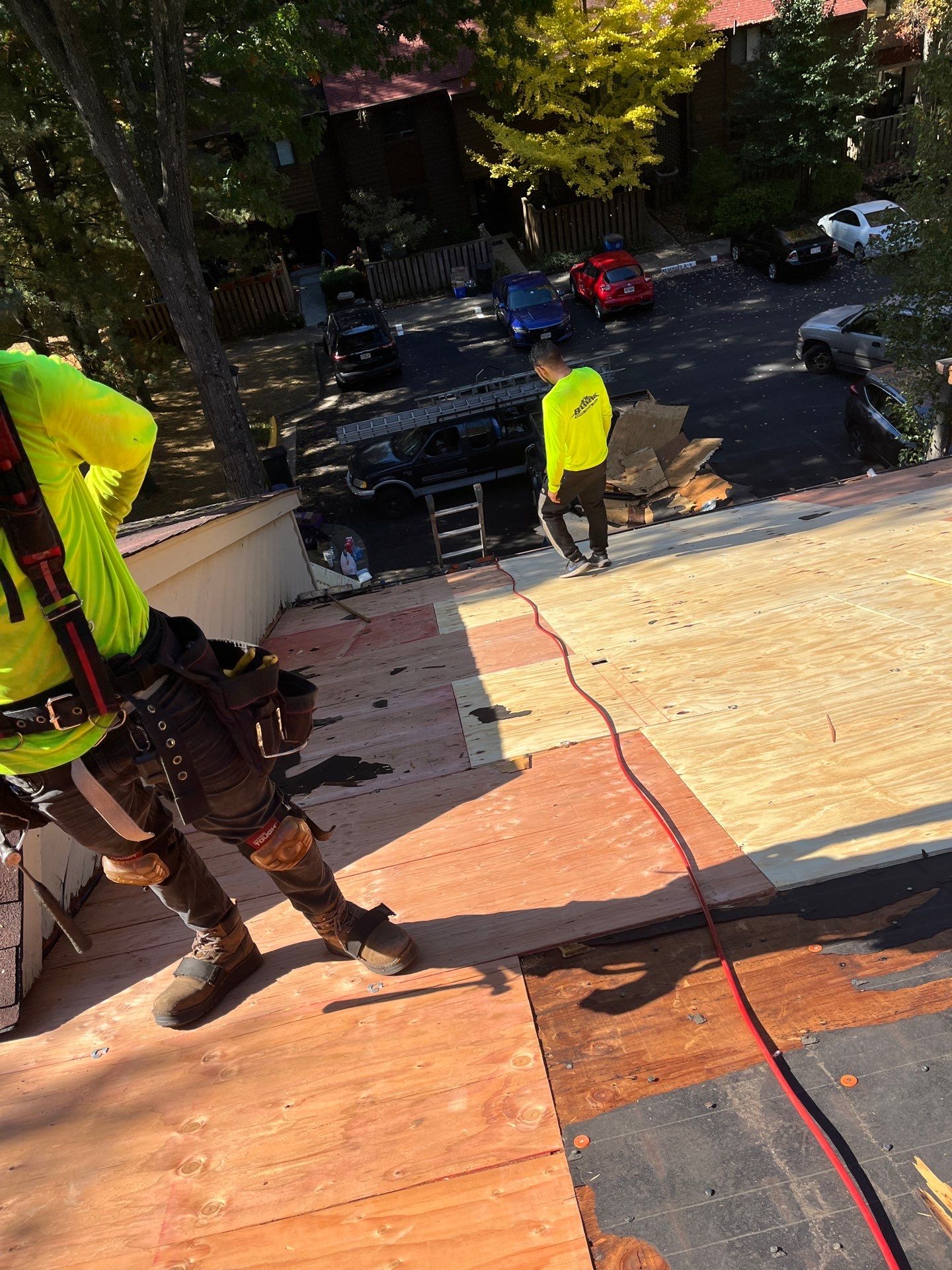 Reston: Residential Roof Replacement with CertainTeed Landmark Pro Designer Shingles in Max Def Red Oak by RM Banning, Inc.