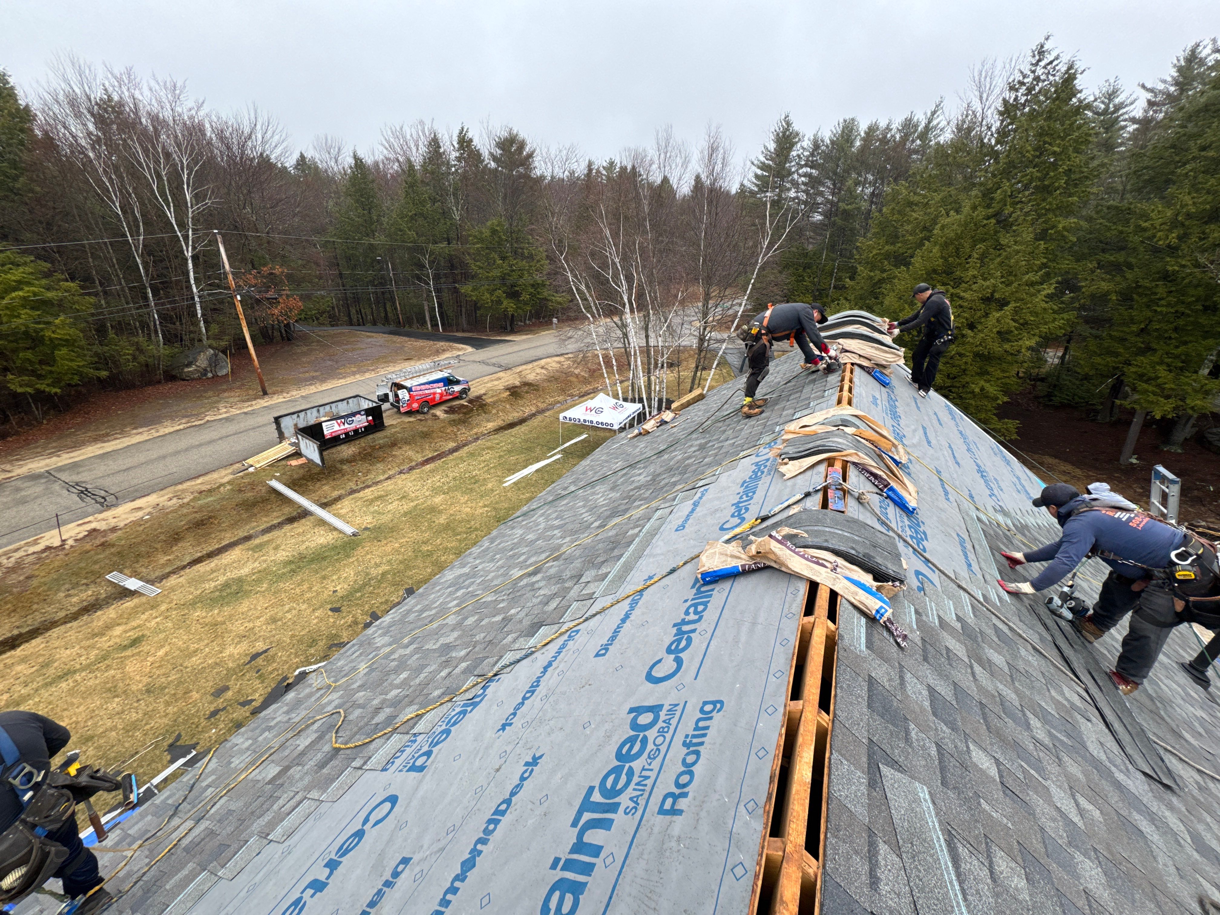Project in Raymond by WG Construction