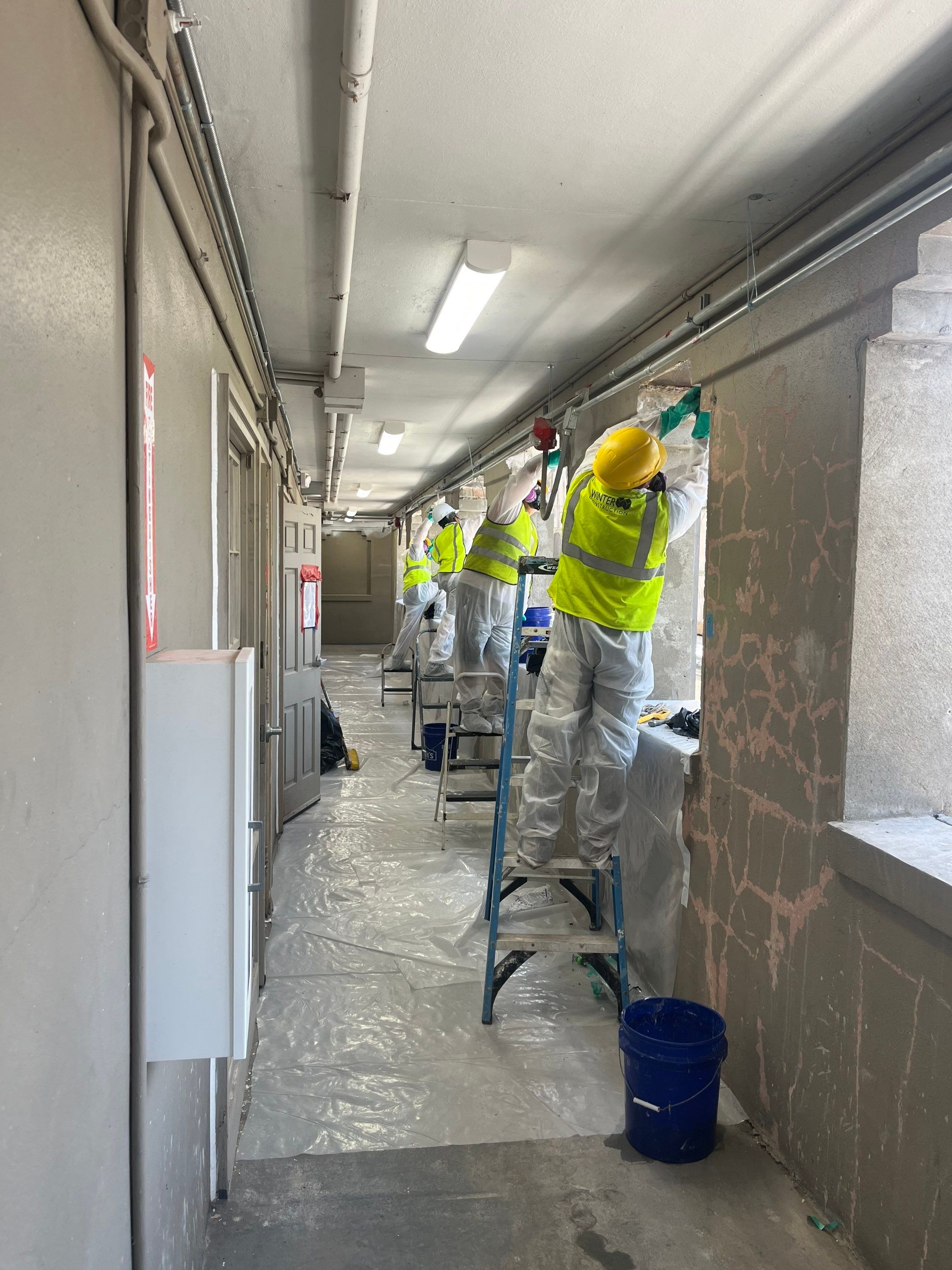 LBP remediation with demolition services by EAS Environmental, LLC.